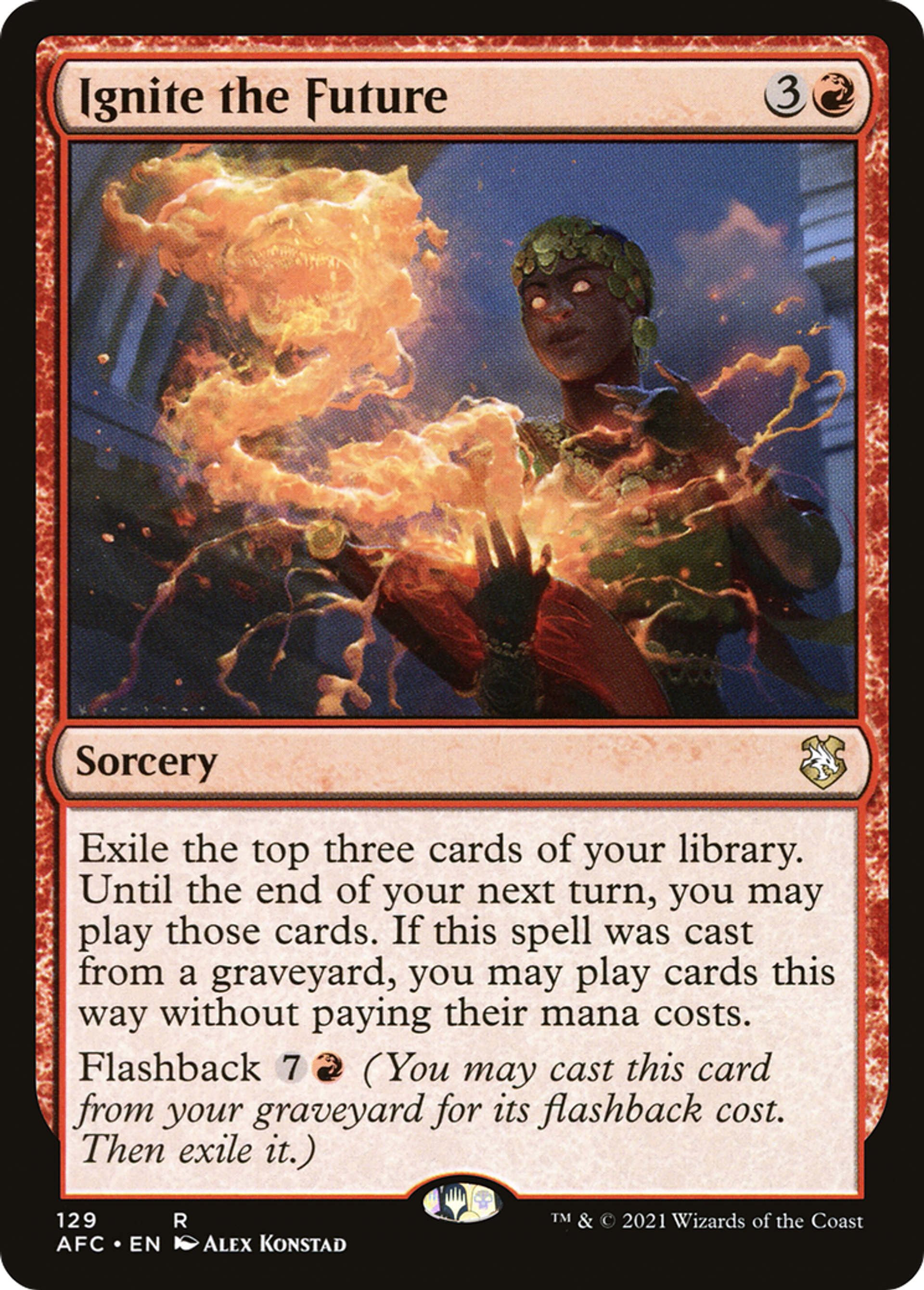 Ignite the Future — Forgotten Realms Commander — Magic: The Gathering