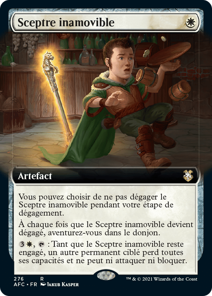 Sceptre inamovible — Forgotten Realms Commander — Magic: The Gathering