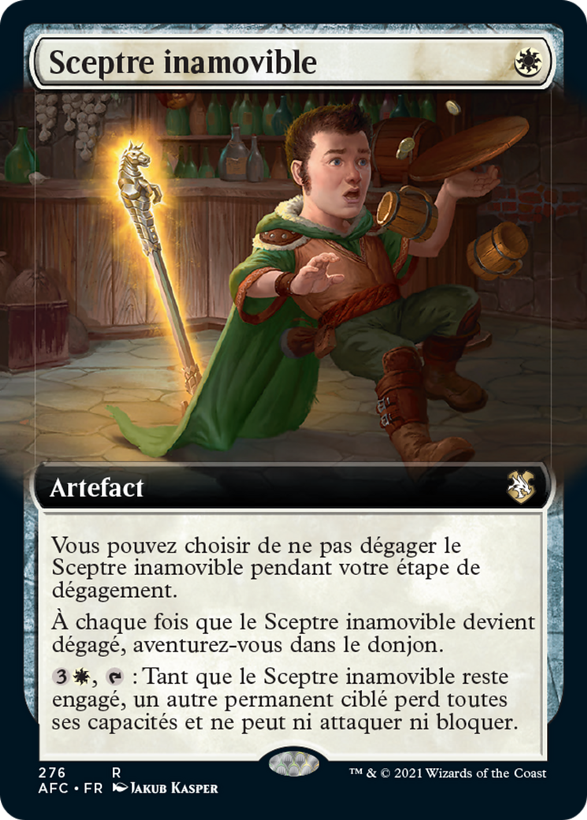 Sceptre inamovible — Forgotten Realms Commander — Magic: The Gathering