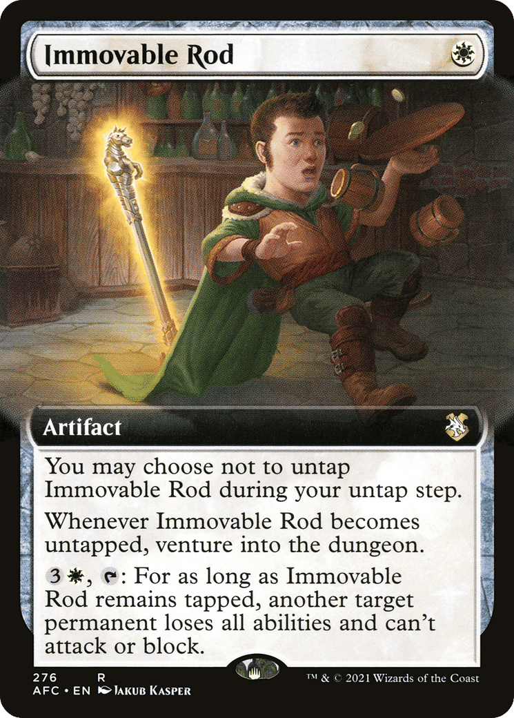 Immovable Rod — Forgotten Realms Commander — Magic: The Gathering