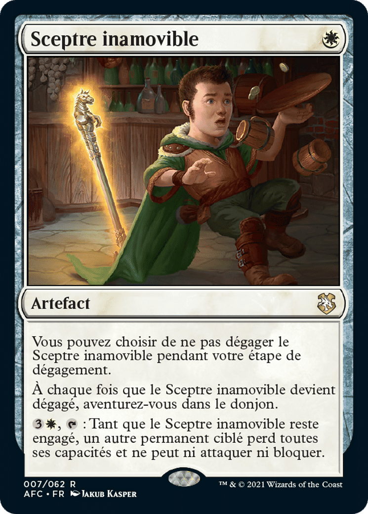 Sceptre inamovible — Forgotten Realms Commander — Magic: The Gathering