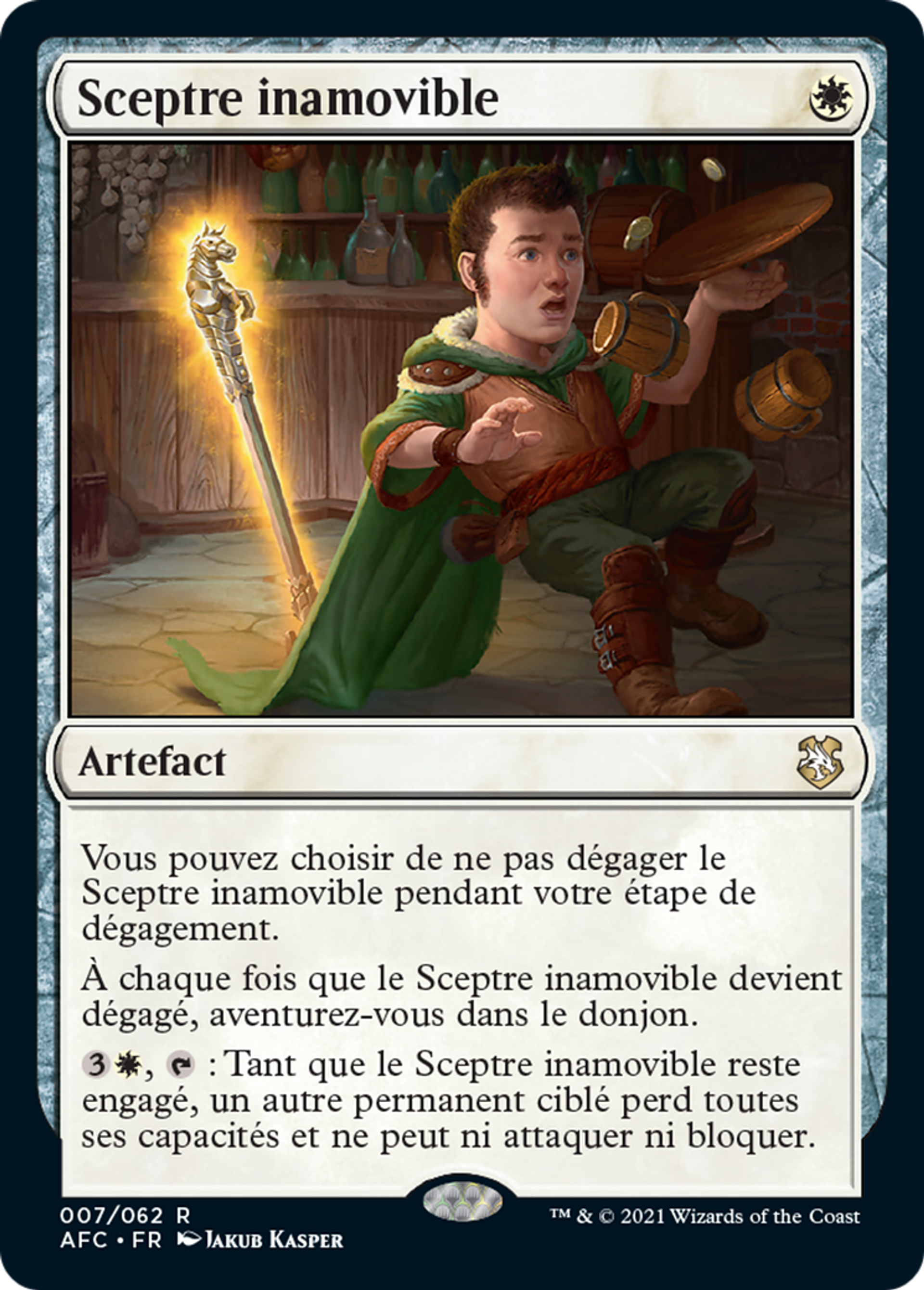 Sceptre inamovible — Forgotten Realms Commander — Magic: The Gathering