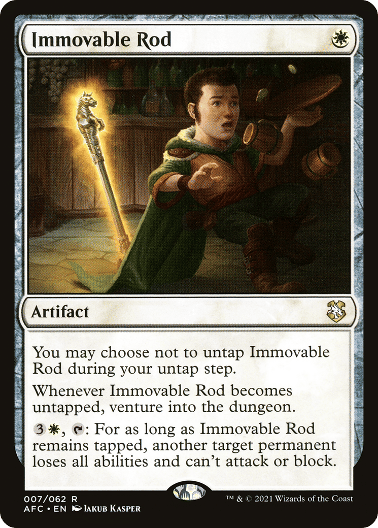 Immovable Rod — Forgotten Realms Commander — Magic: The Gathering