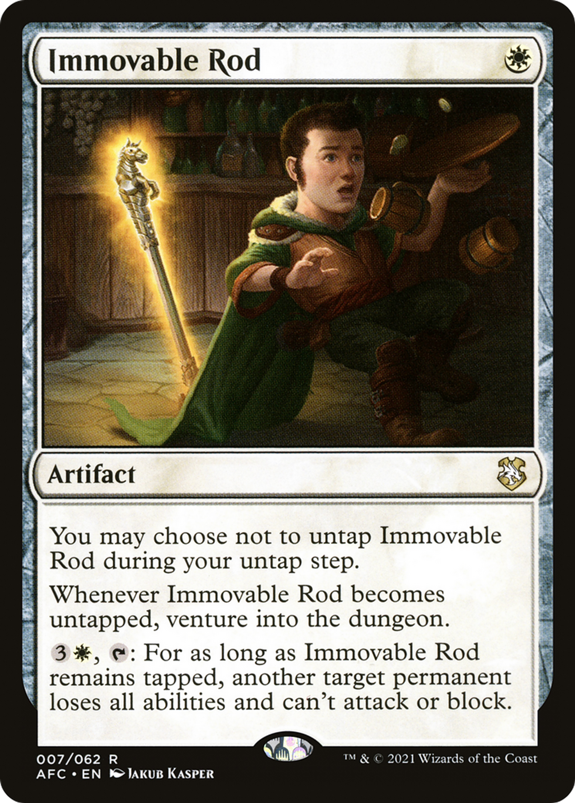 Immovable Rod — Forgotten Realms Commander — Magic: The Gathering