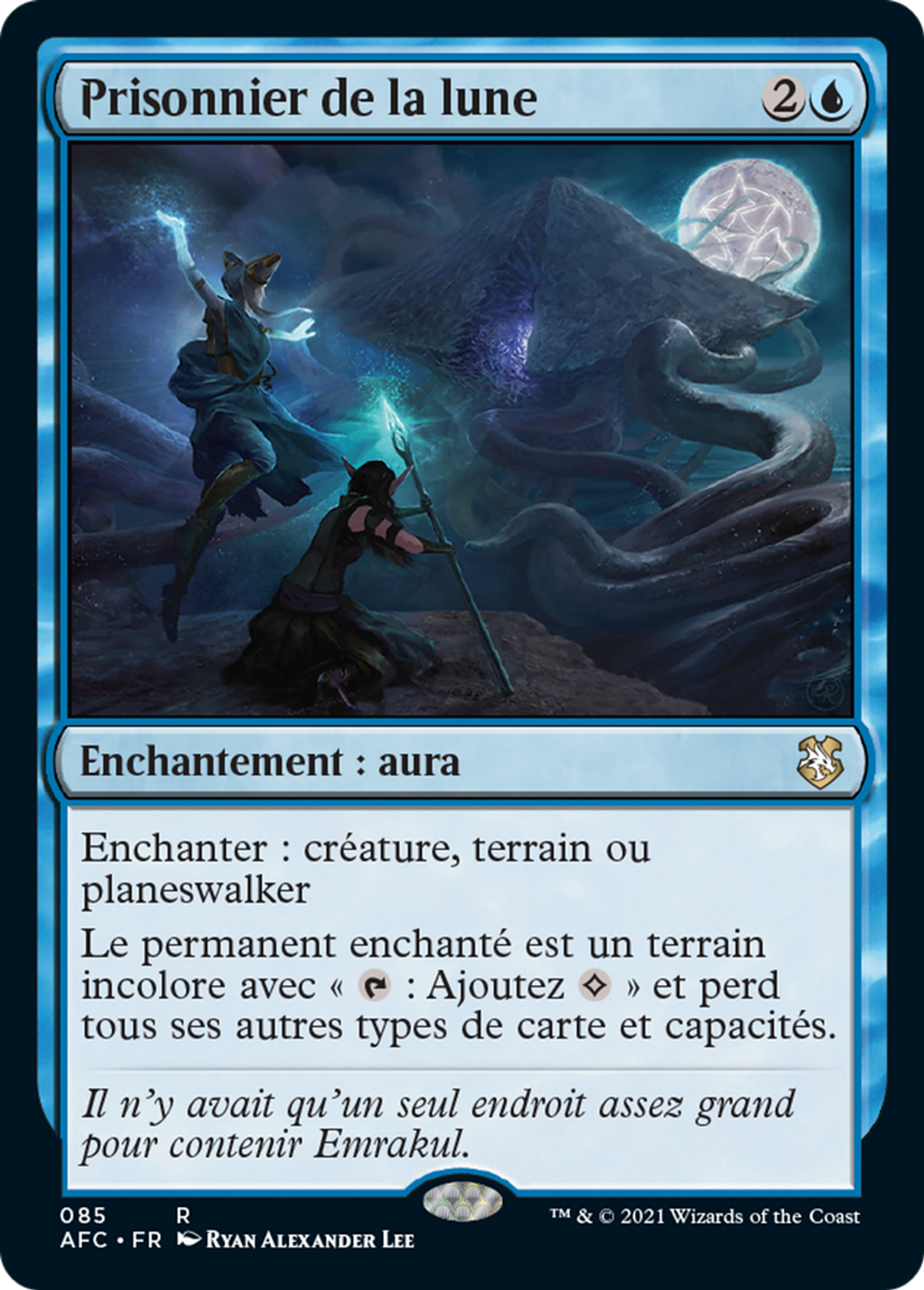 Prisonnier de la lune — Forgotten Realms Commander — Magic: The Gathering