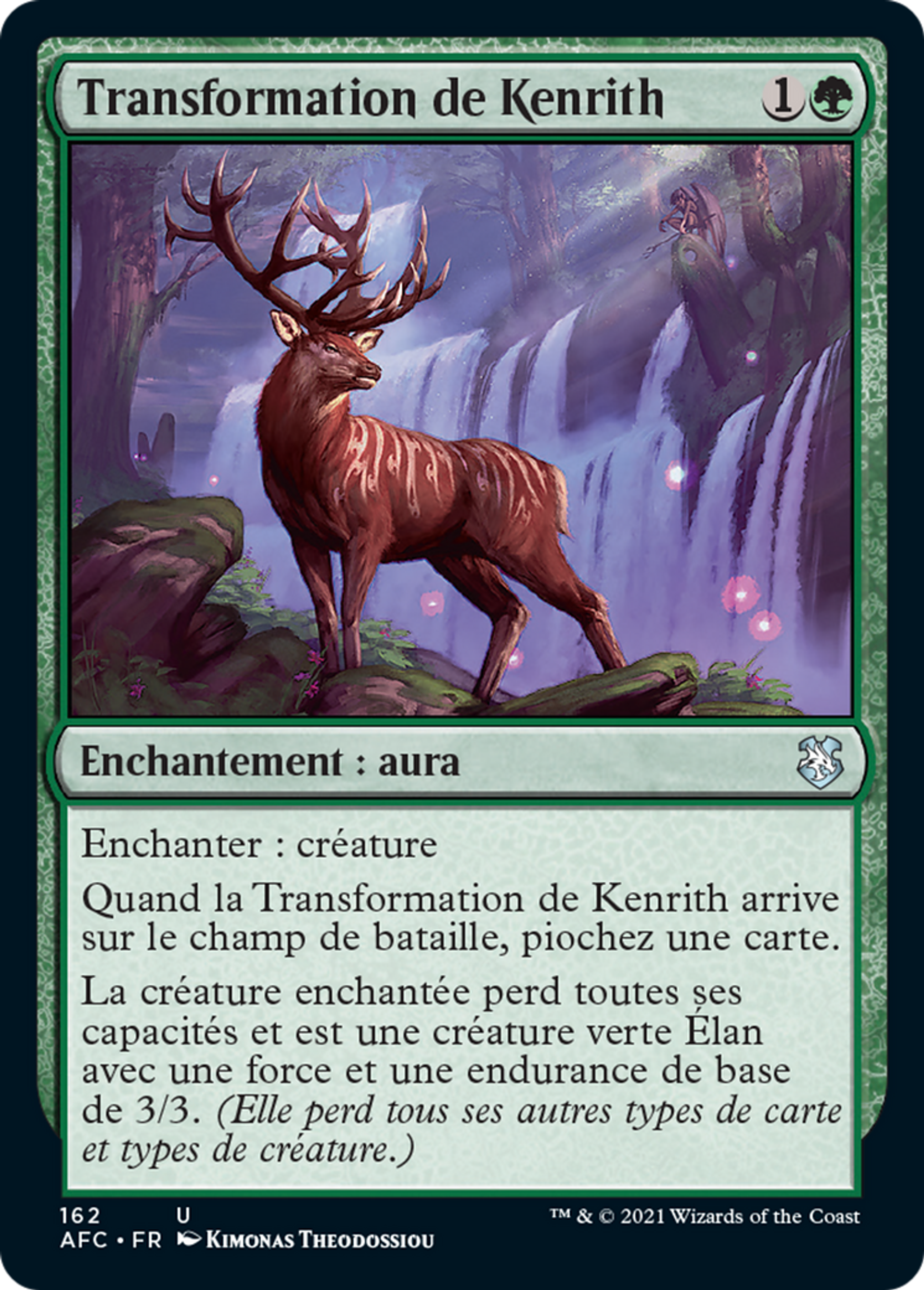 Transformation de Kenrith — Forgotten Realms Commander — Magic: The Gathering