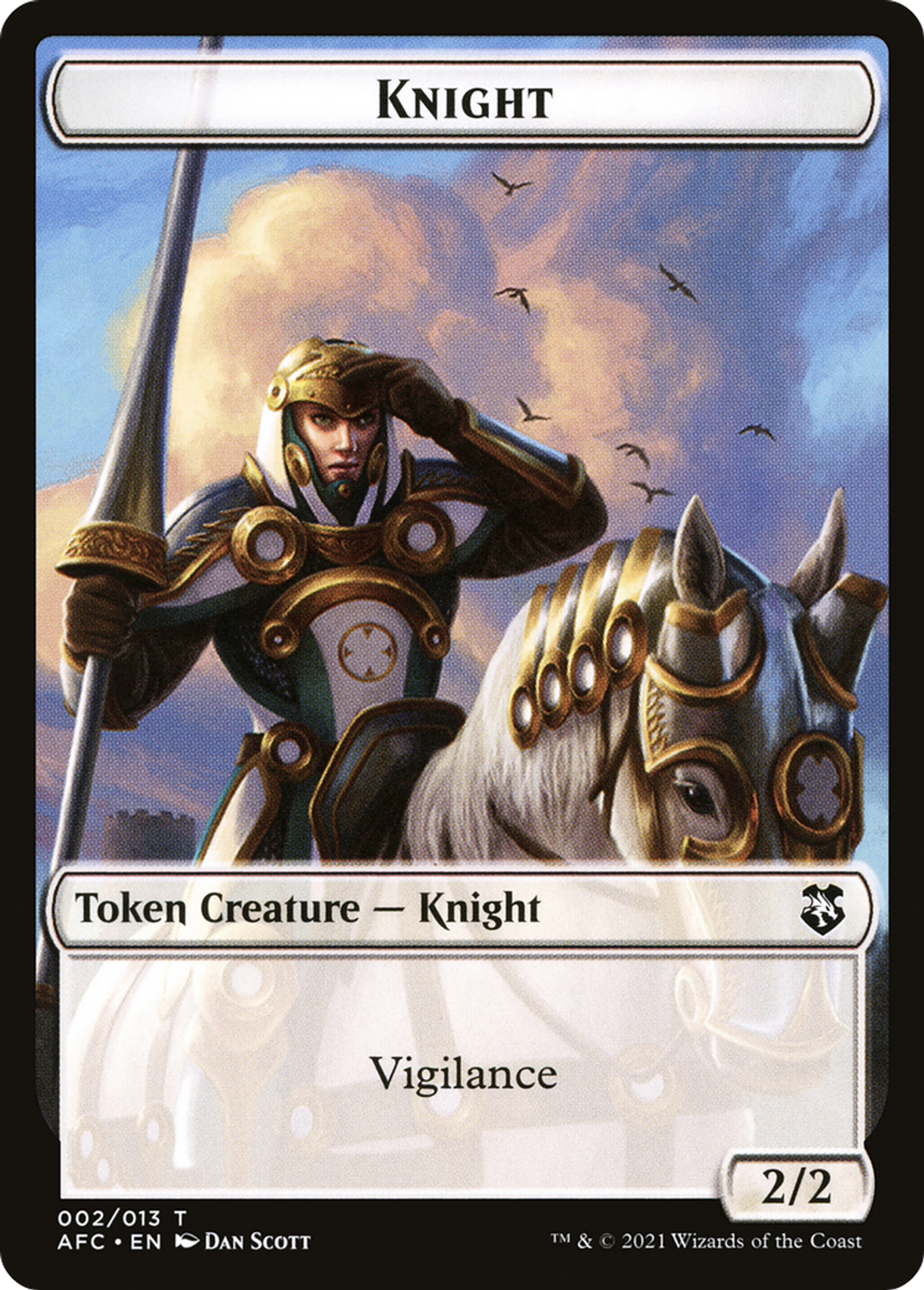 Knight — Forgotten Realms Commander — Magic: The Gathering