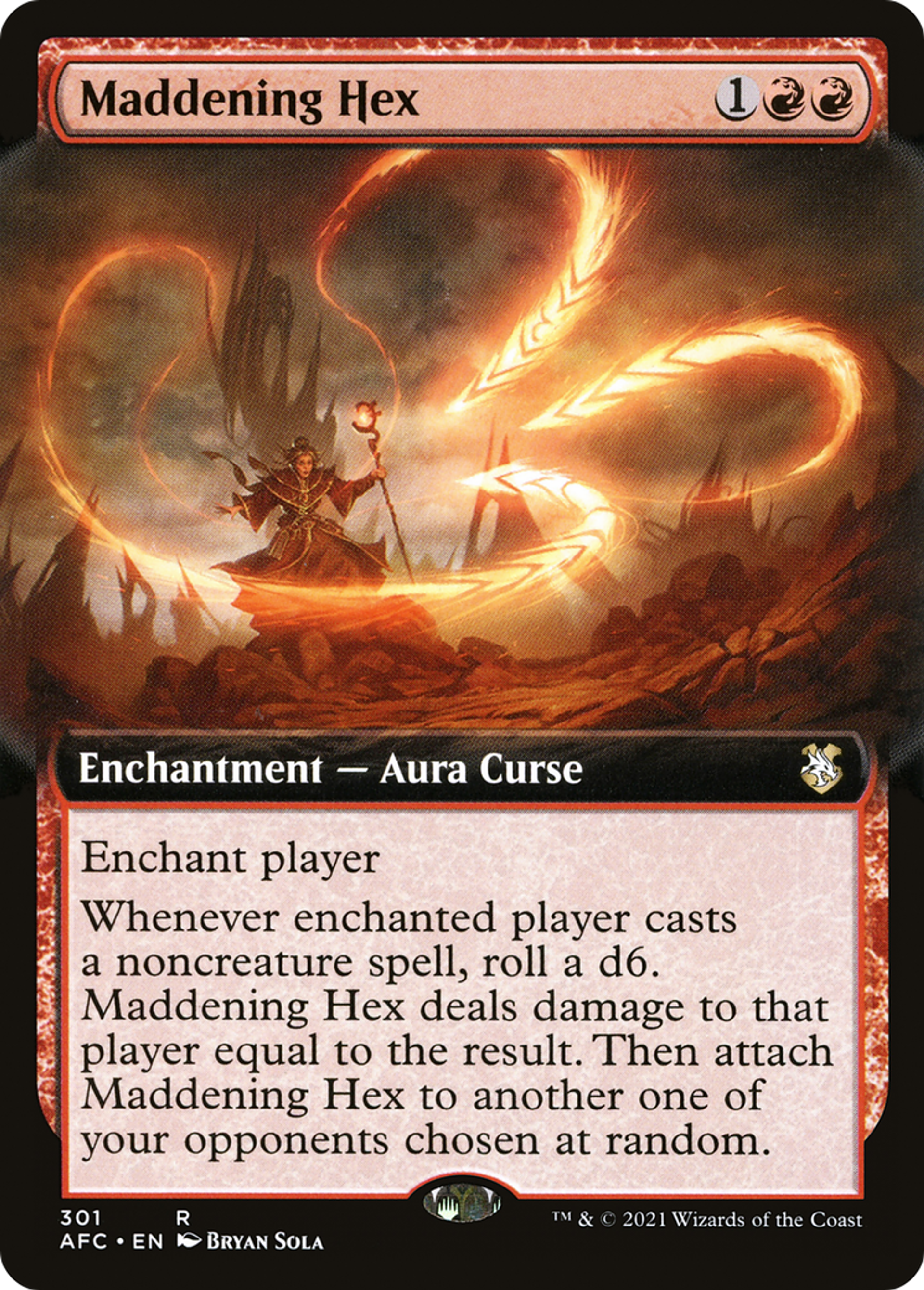 Maddening Hex — Forgotten Realms Commander — Magic: The Gathering