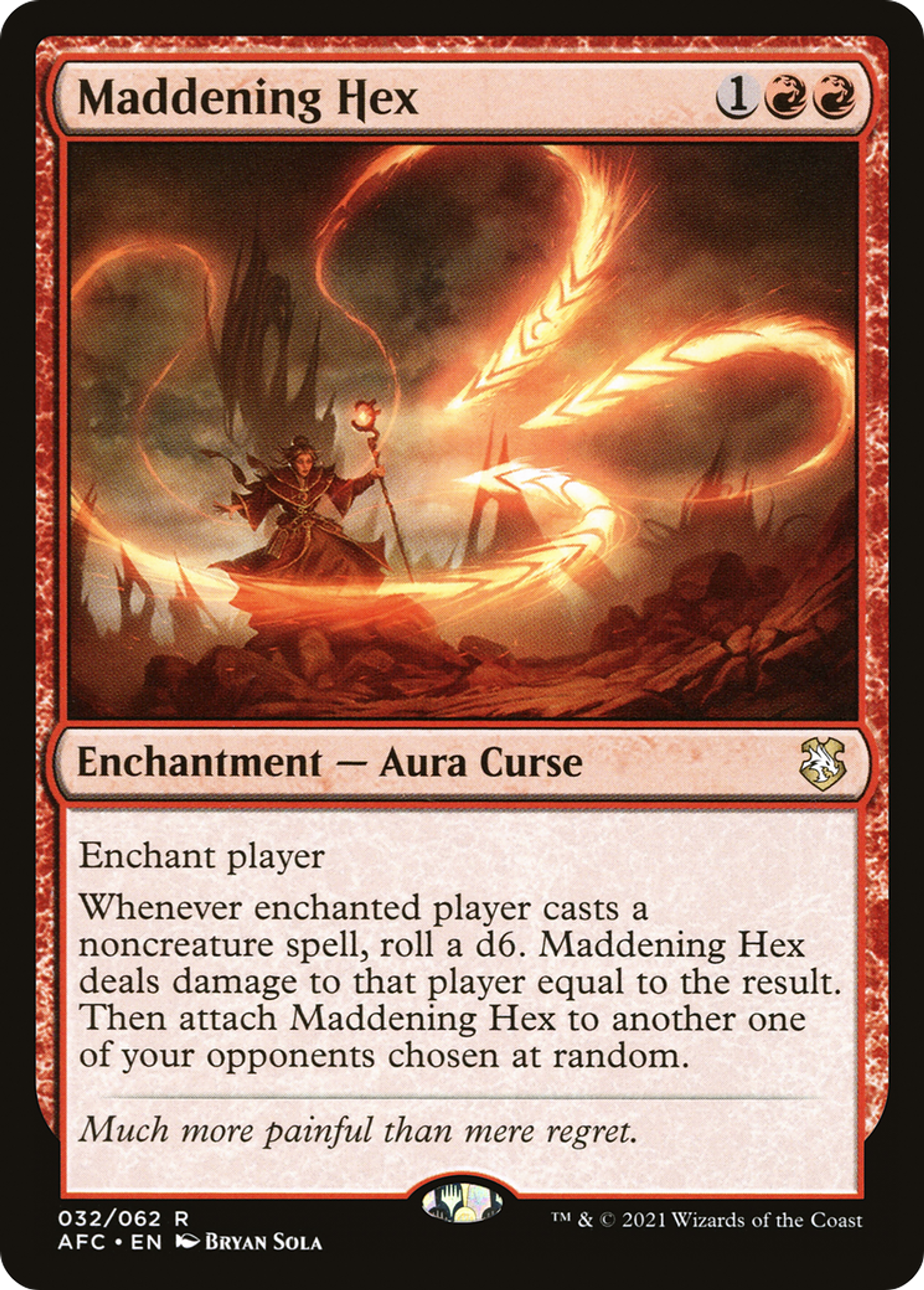 Maddening Hex — Forgotten Realms Commander — Magic: The Gathering