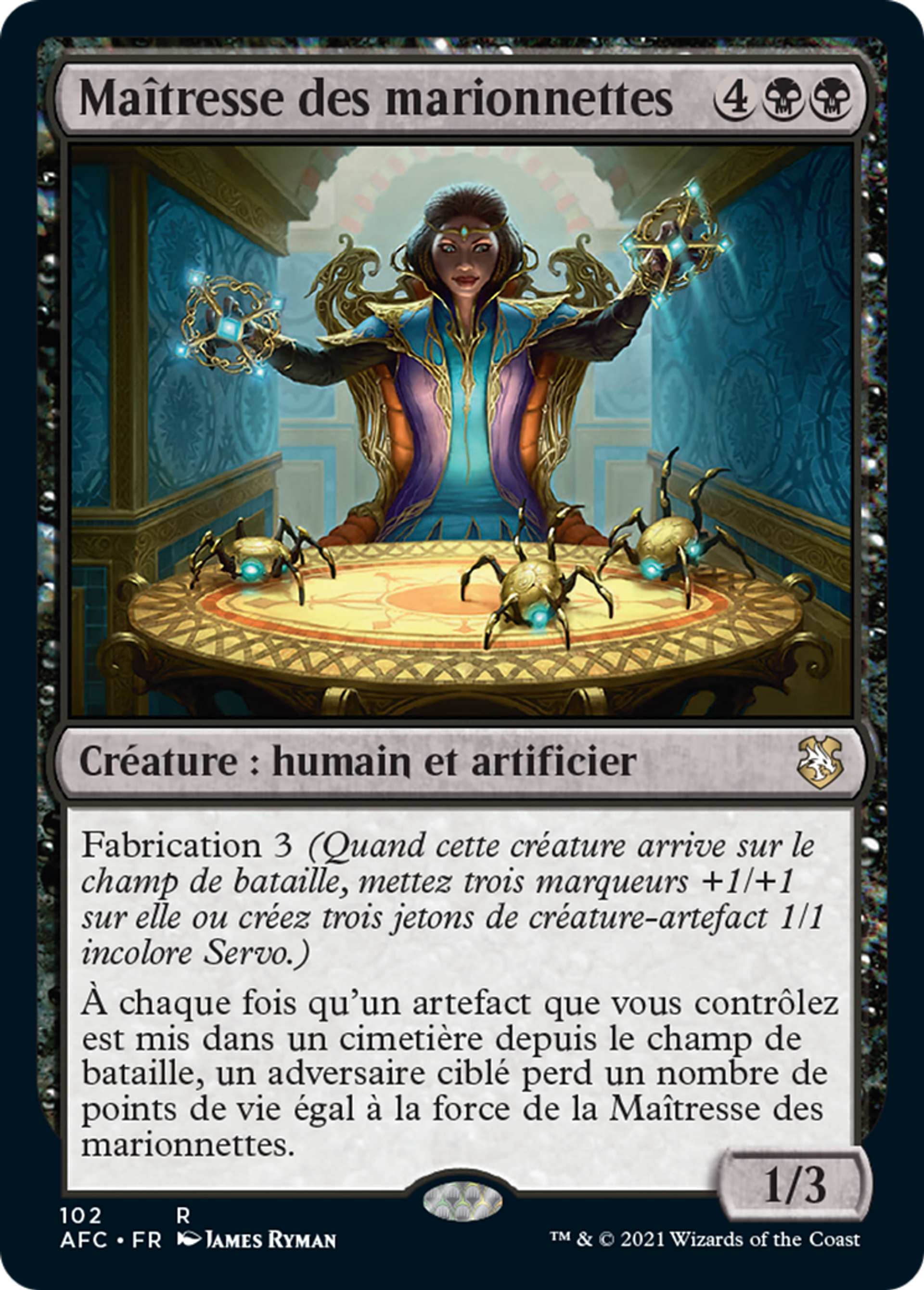 Maîtresse des marionnettes — Forgotten Realms Commander — Magic: The Gathering