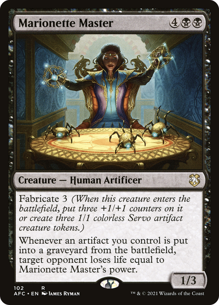Marionette Master — Forgotten Realms Commander — Magic: The Gathering