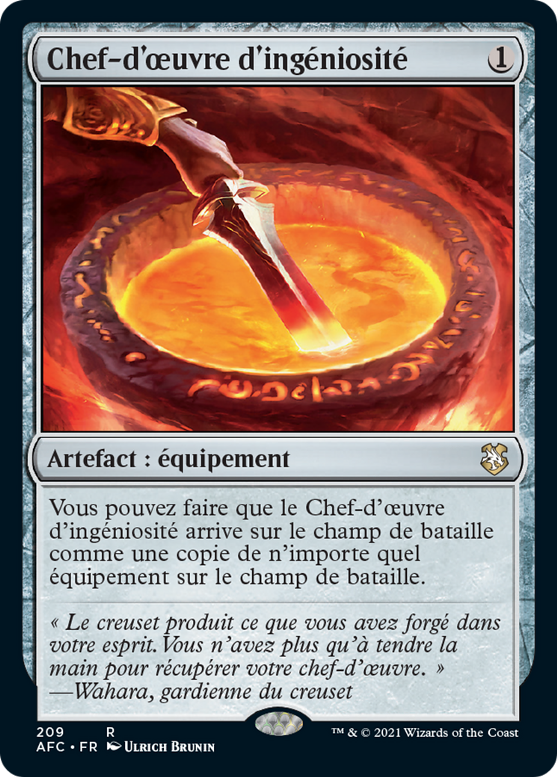 Chef-d'œuvre d'ingéniosité — Forgotten Realms Commander — Magic: The Gathering