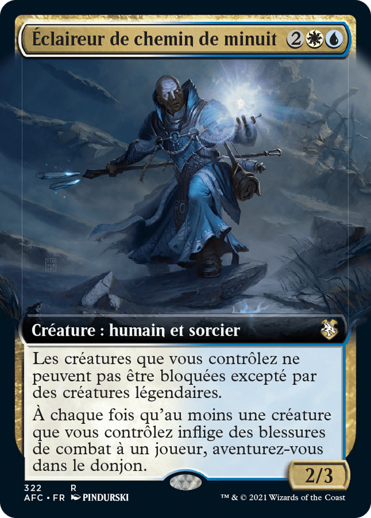 Éclaireur de chemin de minuit — Forgotten Realms Commander — Magic: The Gathering