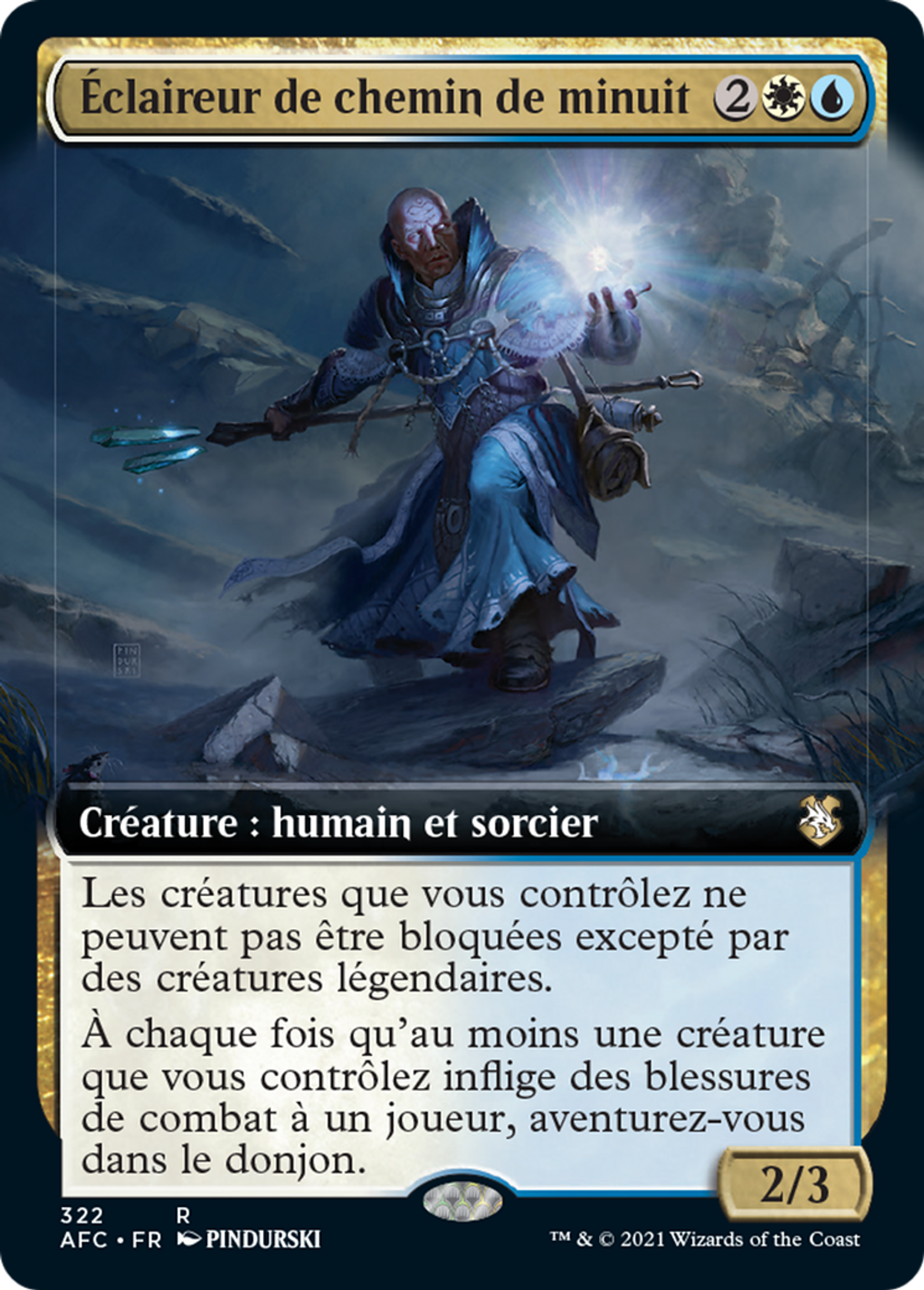 Éclaireur de chemin de minuit — Forgotten Realms Commander — Magic: The Gathering