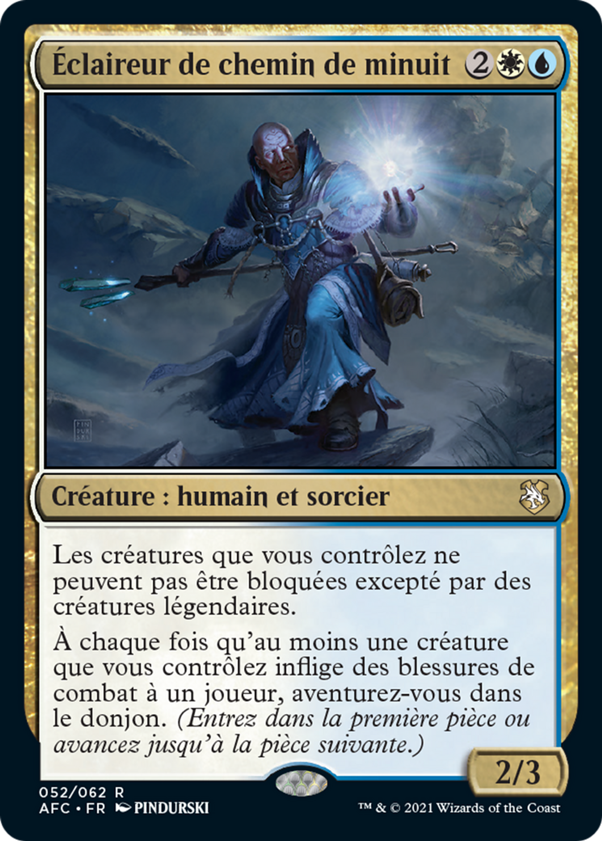 Éclaireur de chemin de minuit — Forgotten Realms Commander — Magic: The Gathering