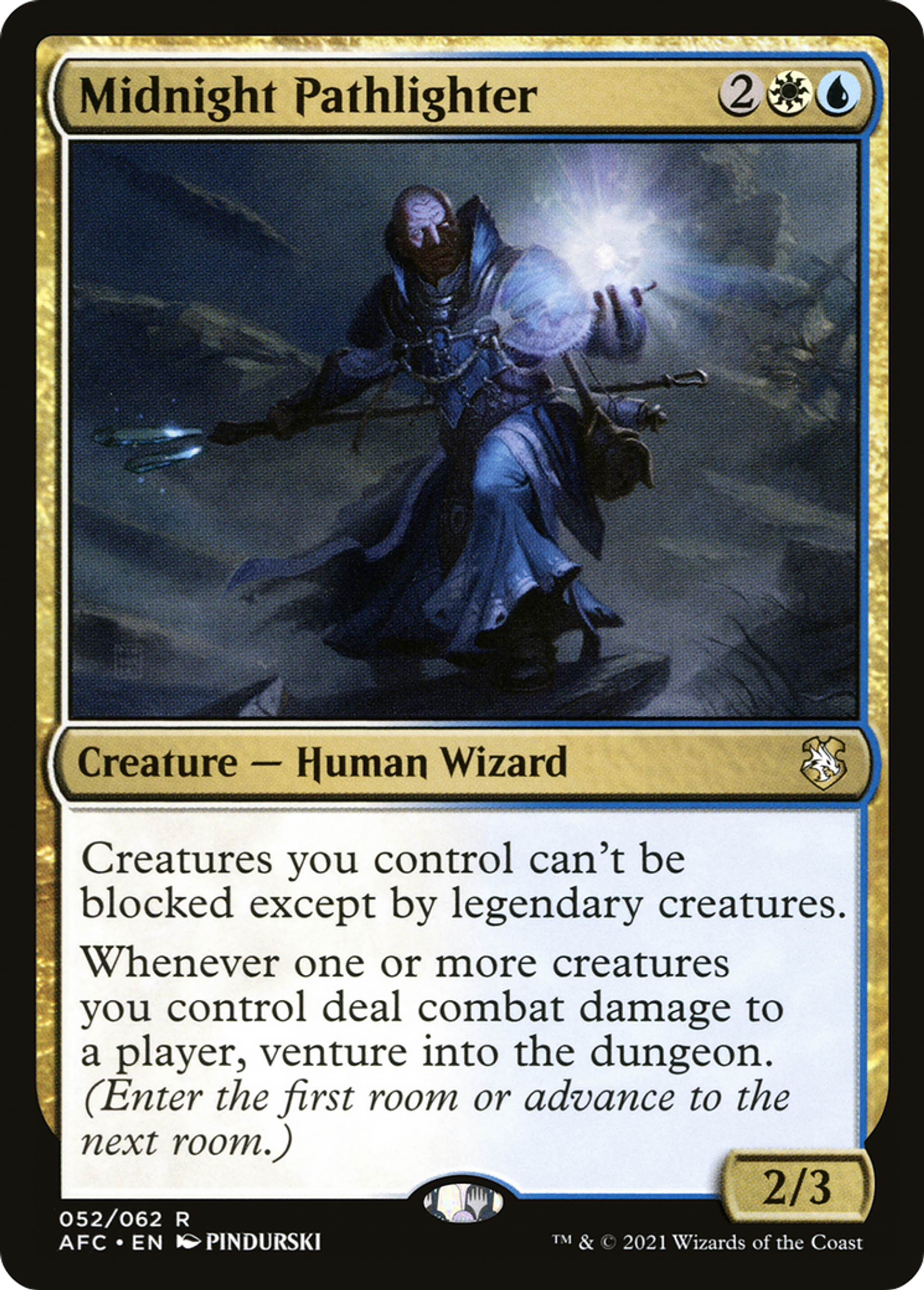 Midnight Pathlighter — Forgotten Realms Commander — Magic: The Gathering