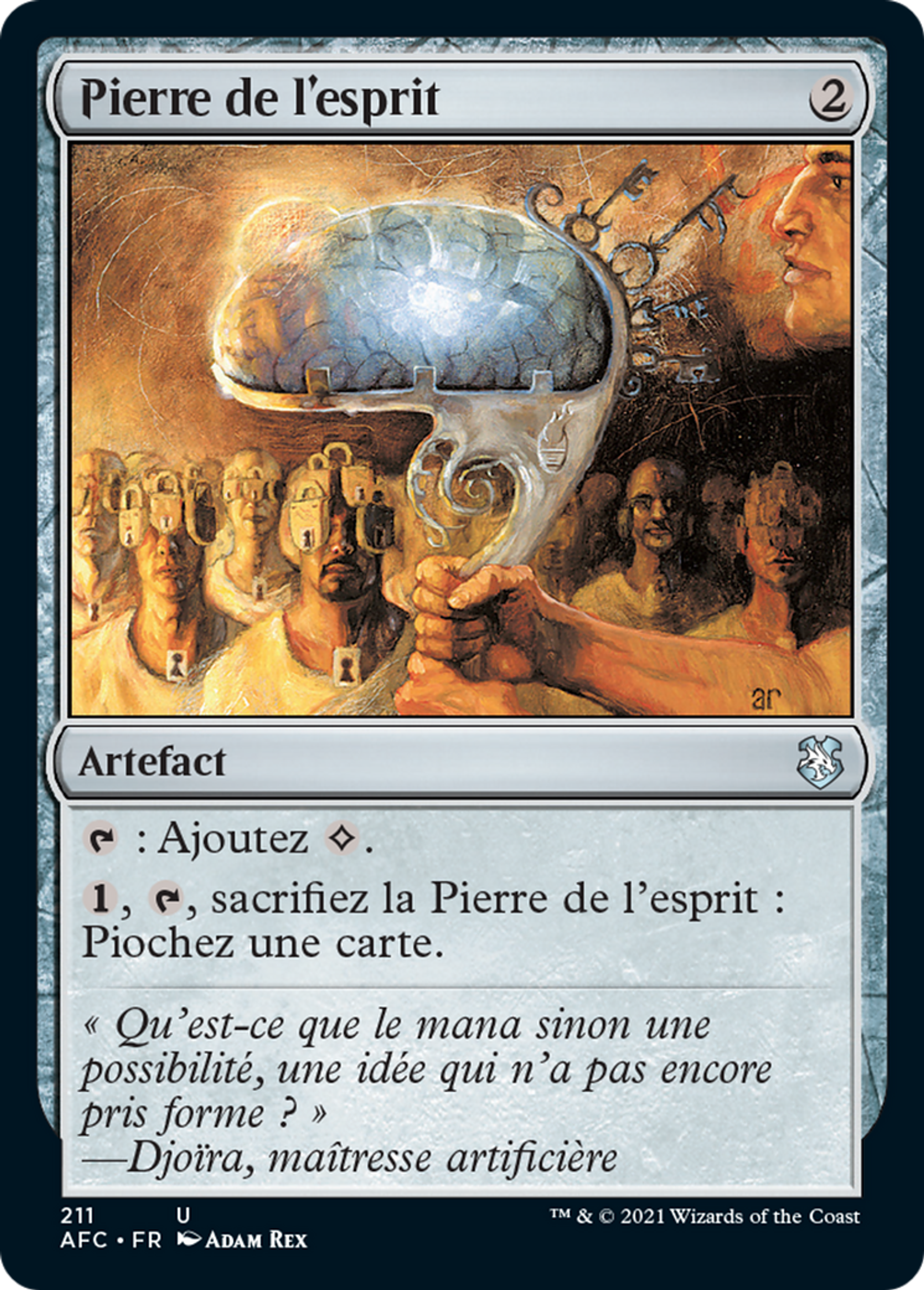 Pierre de l'esprit — Forgotten Realms Commander — Magic: The Gathering