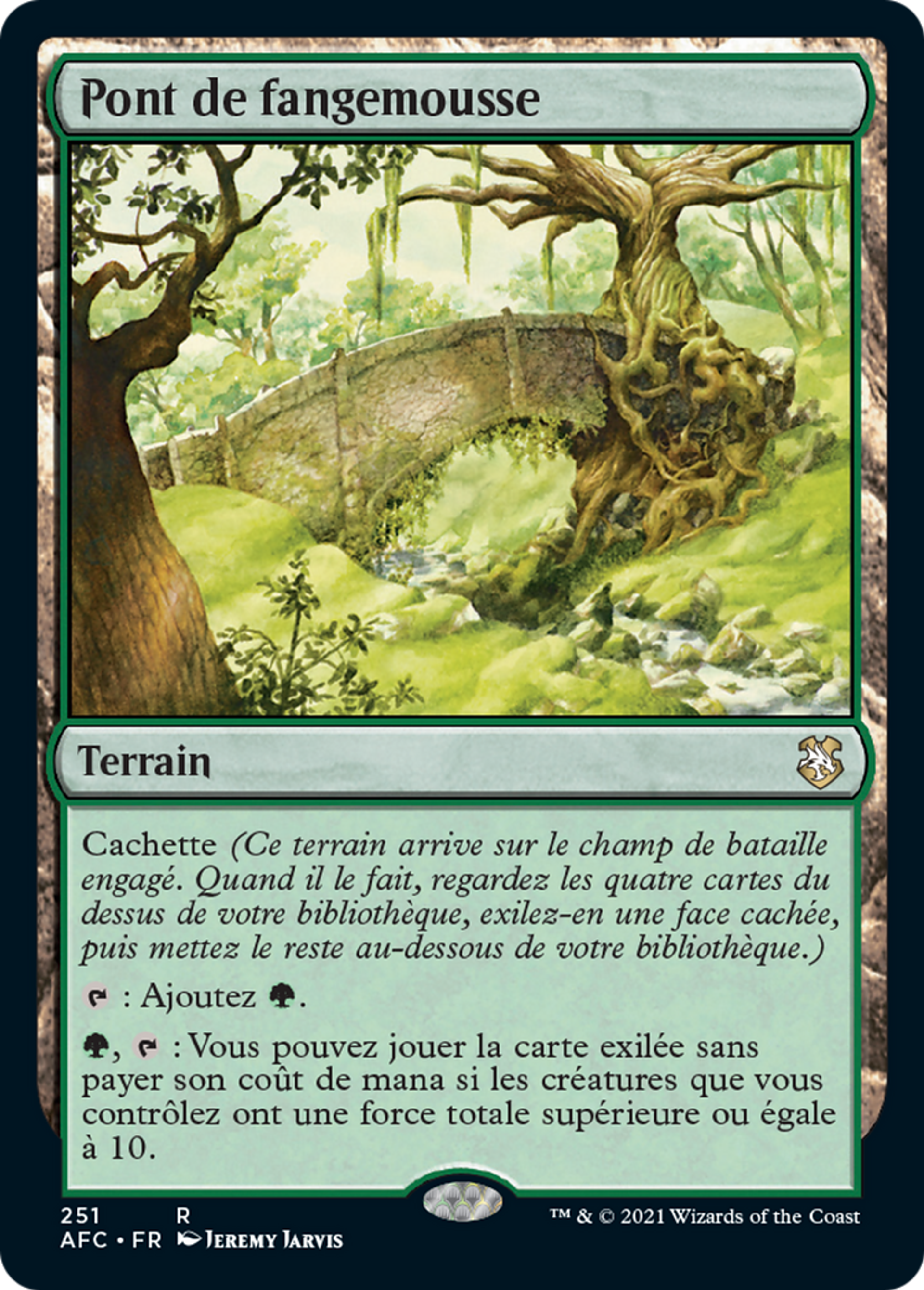 Pont de fangemousse — Forgotten Realms Commander — Magic: The Gathering