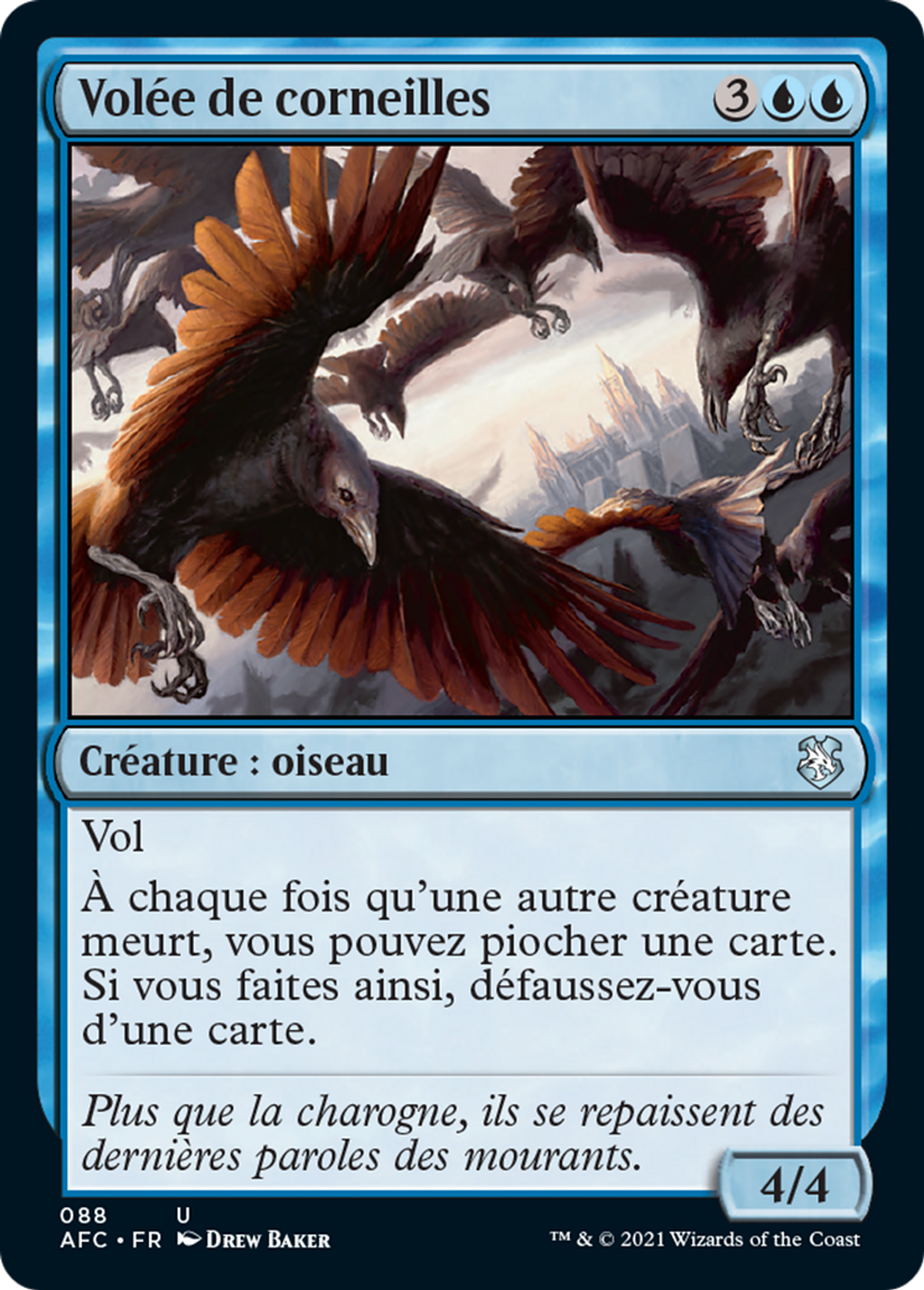 Volée de corneilles — Forgotten Realms Commander — Magic: The Gathering