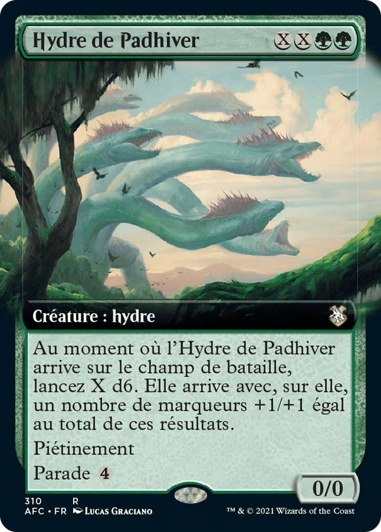 Hydre de Padhiver — Forgotten Realms Commander — Magic: The Gathering