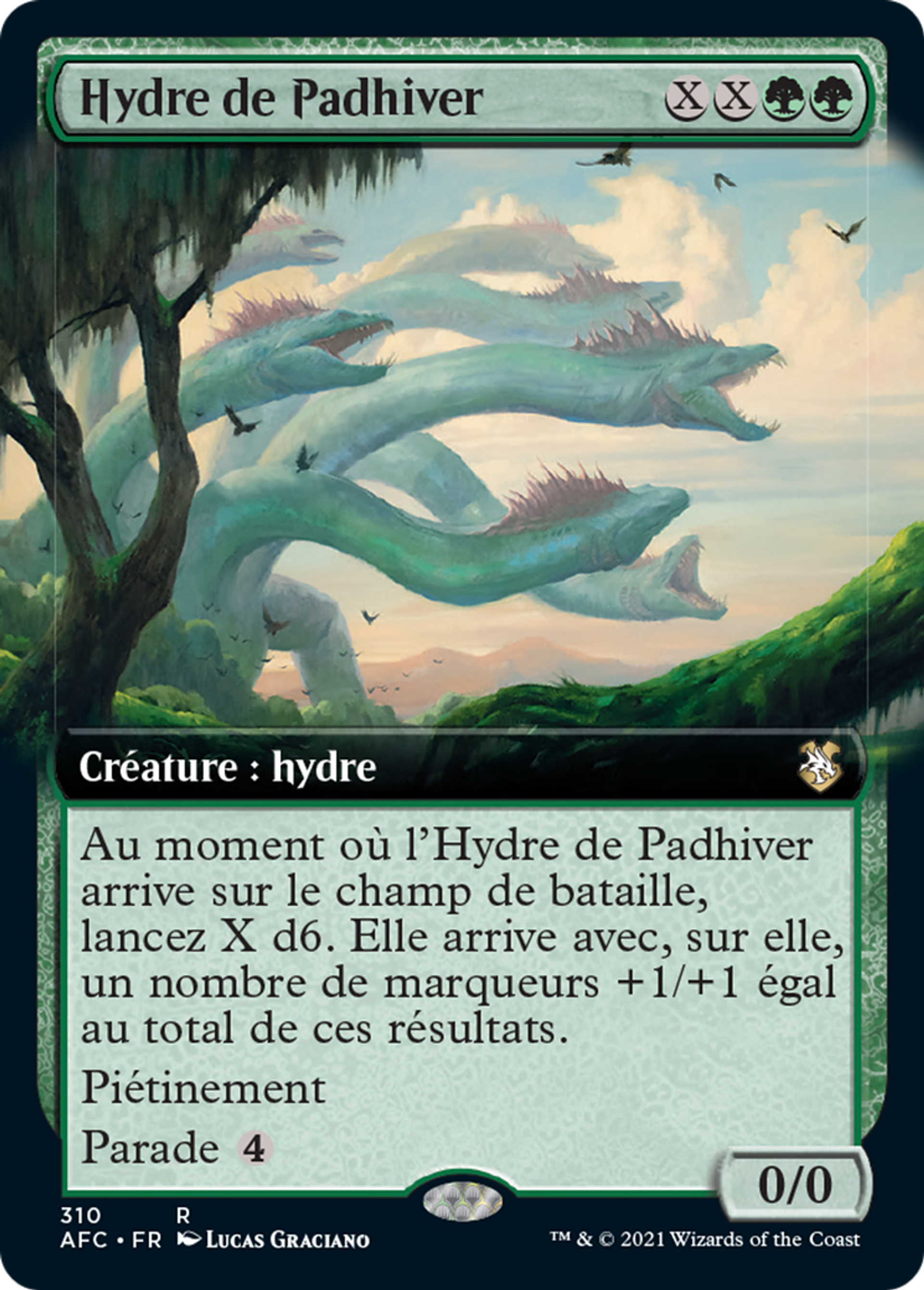 Hydre de Padhiver — Forgotten Realms Commander — Magic: The Gathering