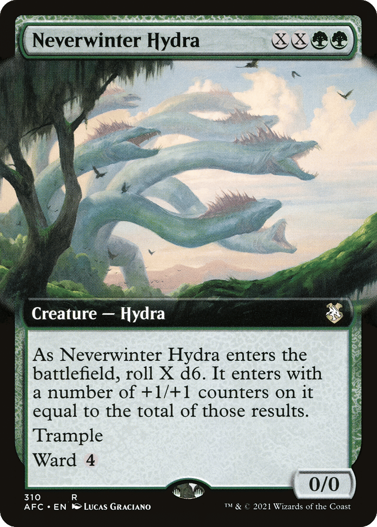 Neverwinter Hydra — Forgotten Realms Commander — Magic: The Gathering