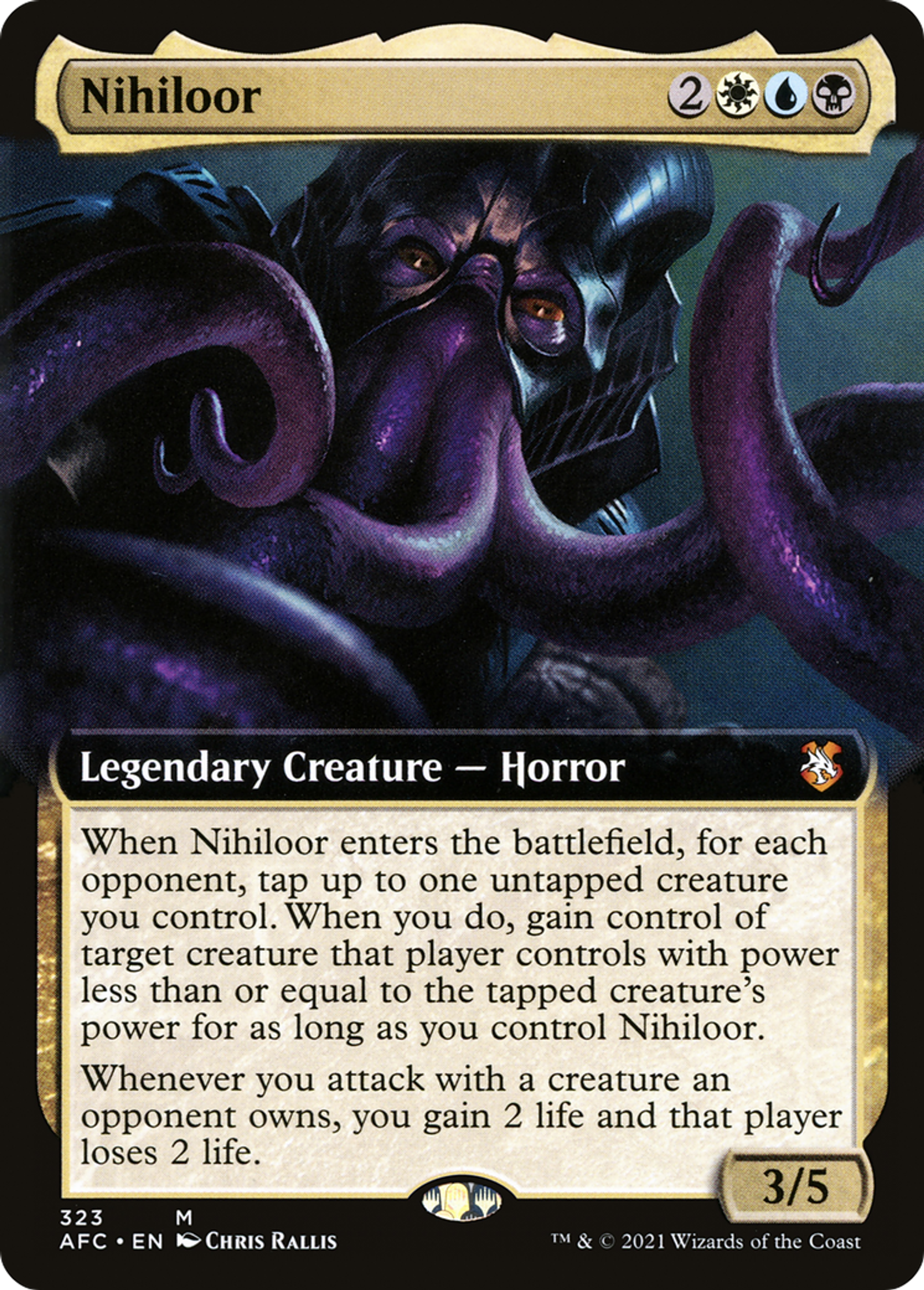 Nihiloor — Forgotten Realms Commander — Magic: The Gathering