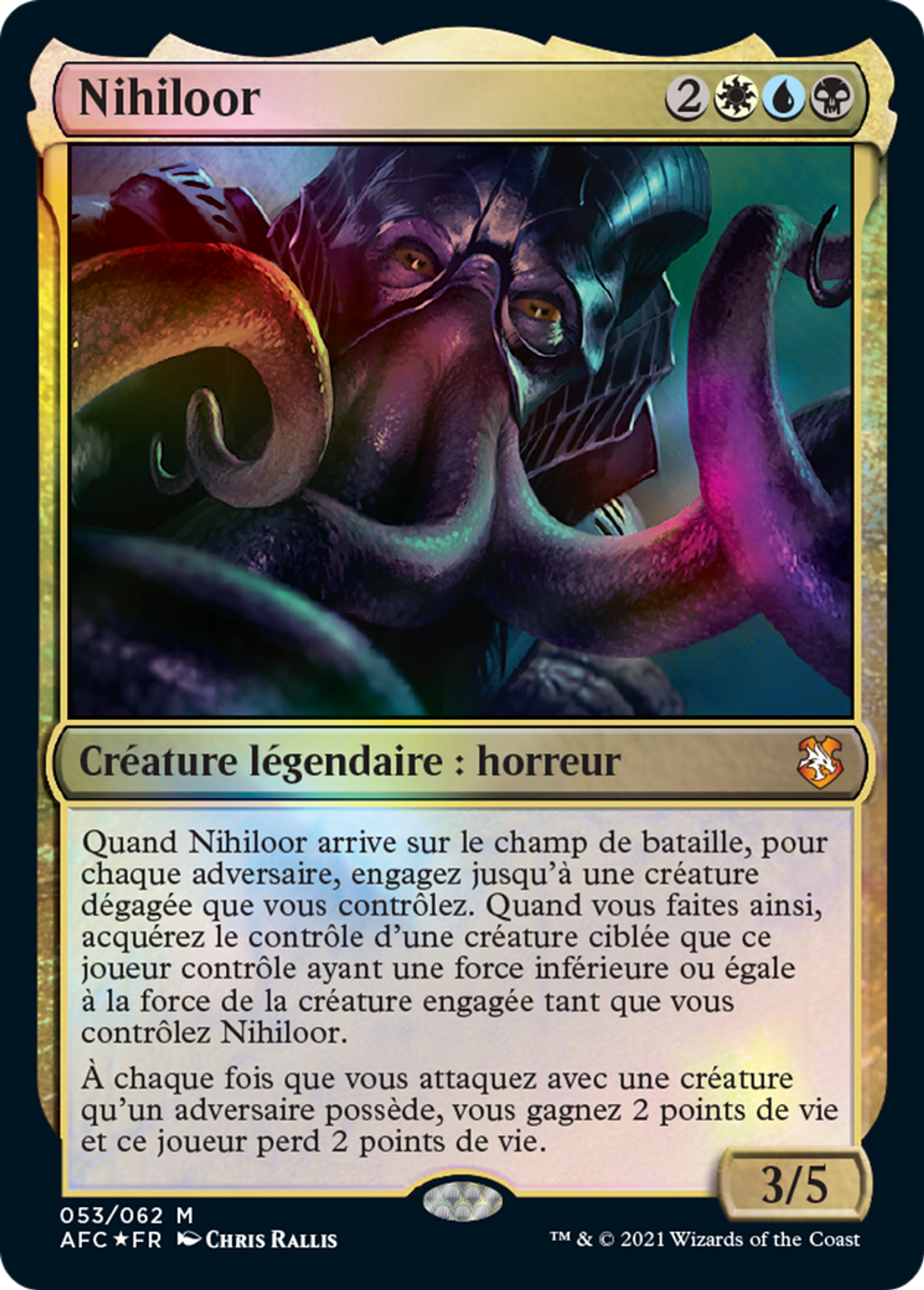 Nihiloor — Forgotten Realms Commander — Magic: The Gathering