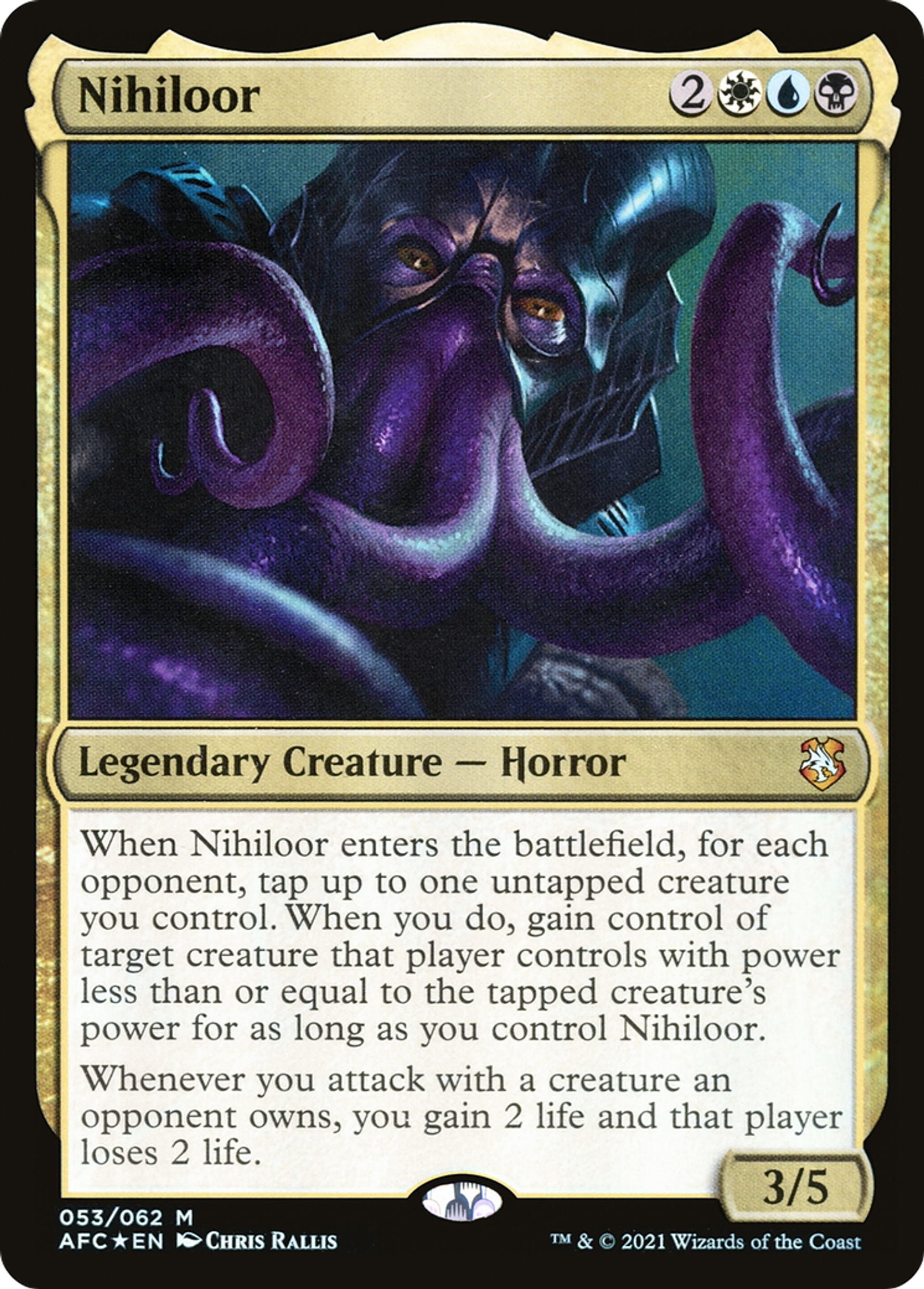 Nihiloor — Forgotten Realms Commander — Magic: The Gathering