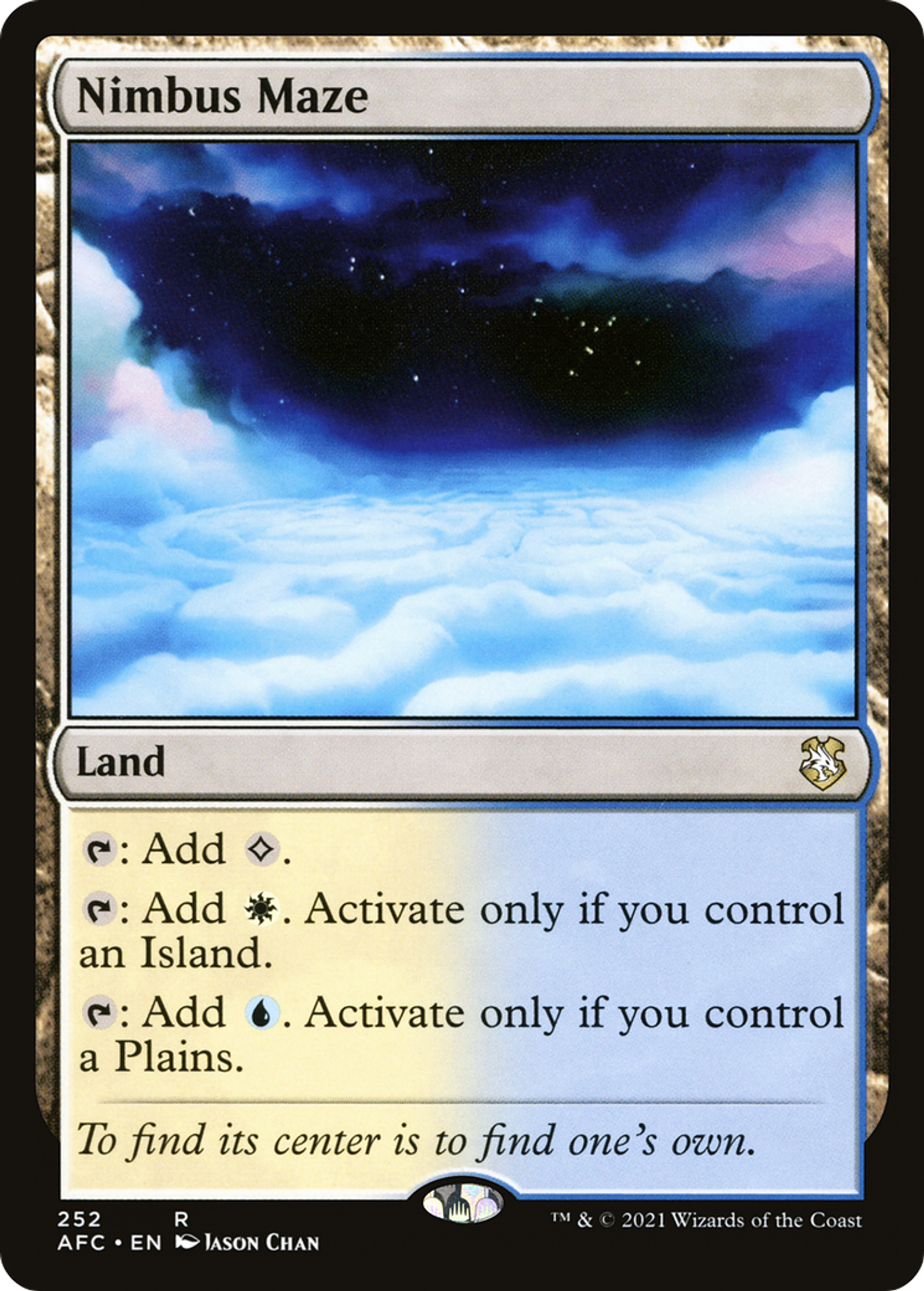 Nimbus Maze — Forgotten Realms Commander — Magic: The Gathering
