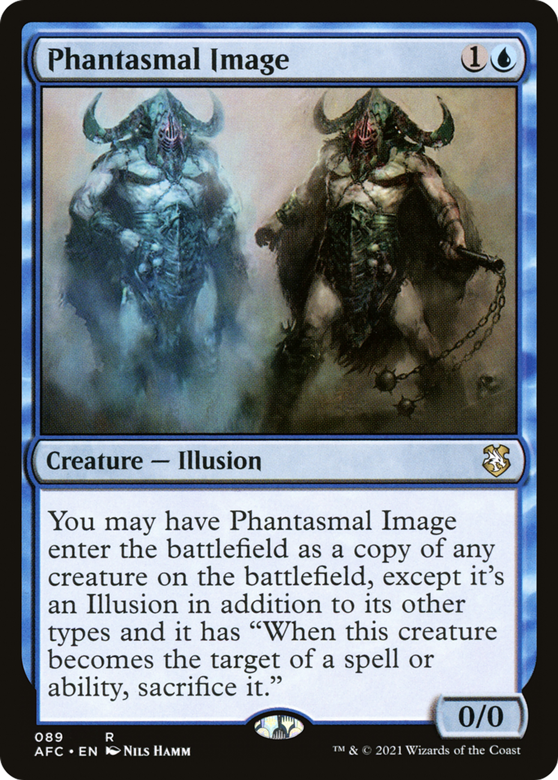 Phantasmal Image — Forgotten Realms Commander — Magic: The Gathering