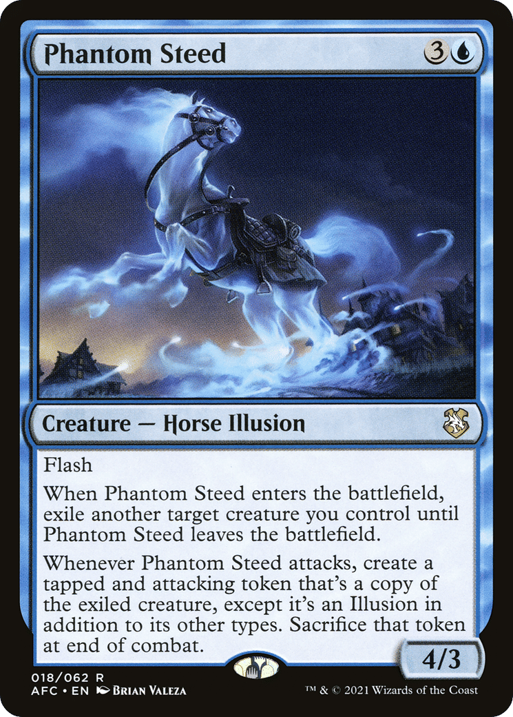 Phantom Steed — Forgotten Realms Commander — Magic: The Gathering