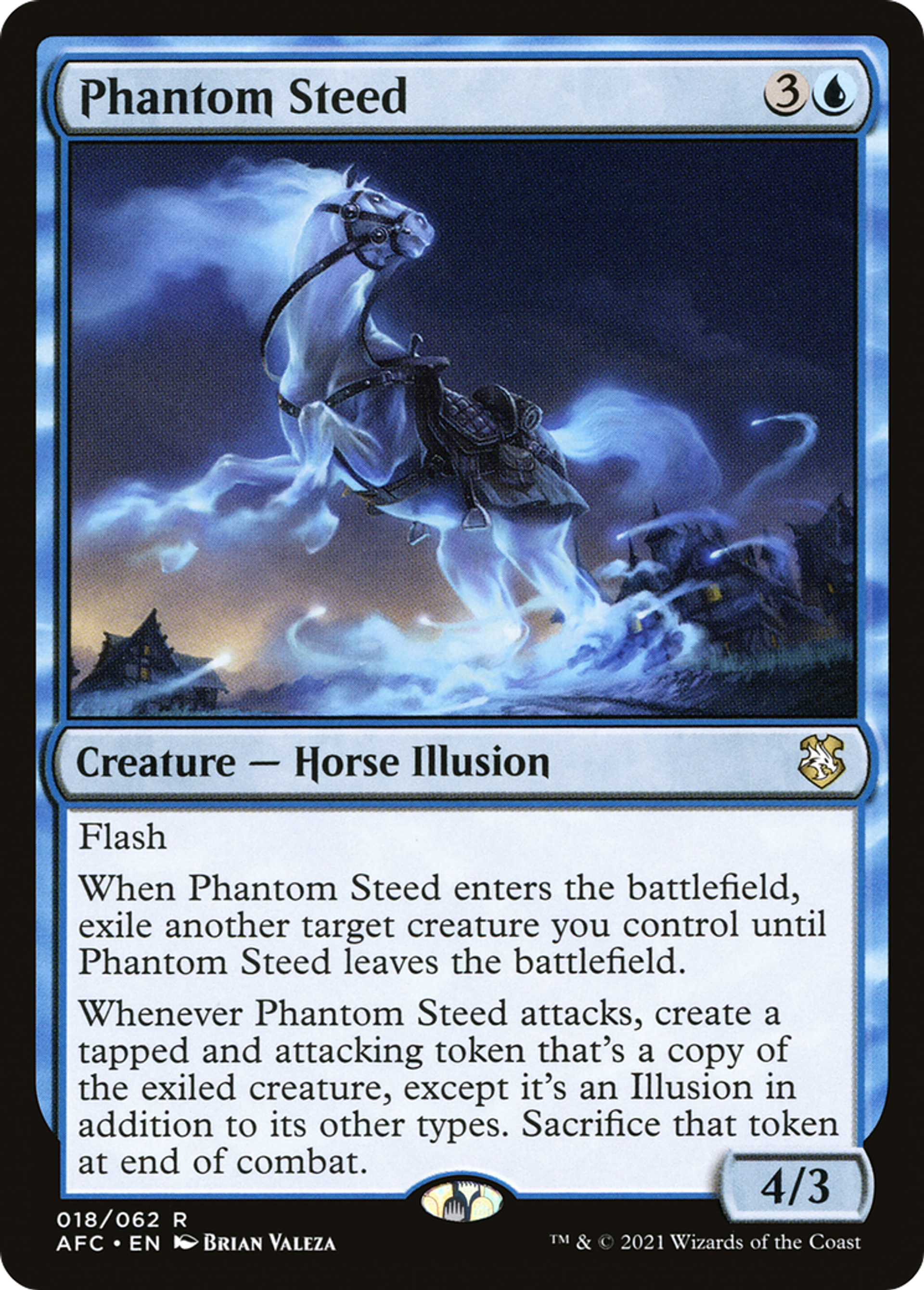 Phantom Steed — Forgotten Realms Commander — Magic: The Gathering