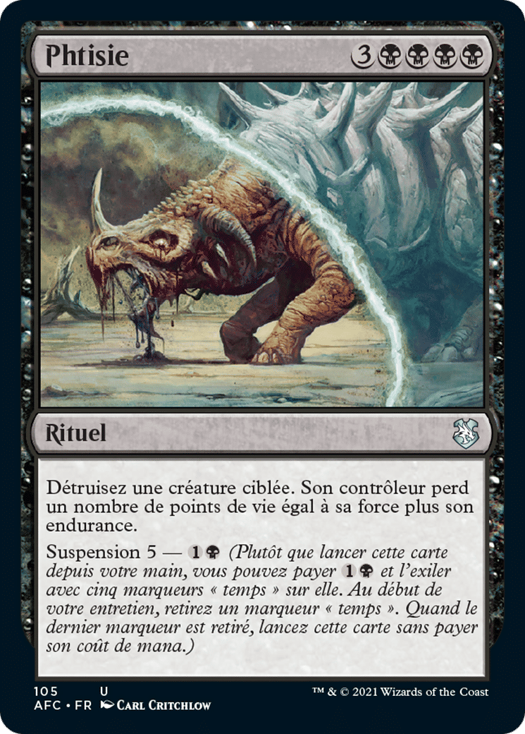 Phtisie — Forgotten Realms Commander — Magic: The Gathering