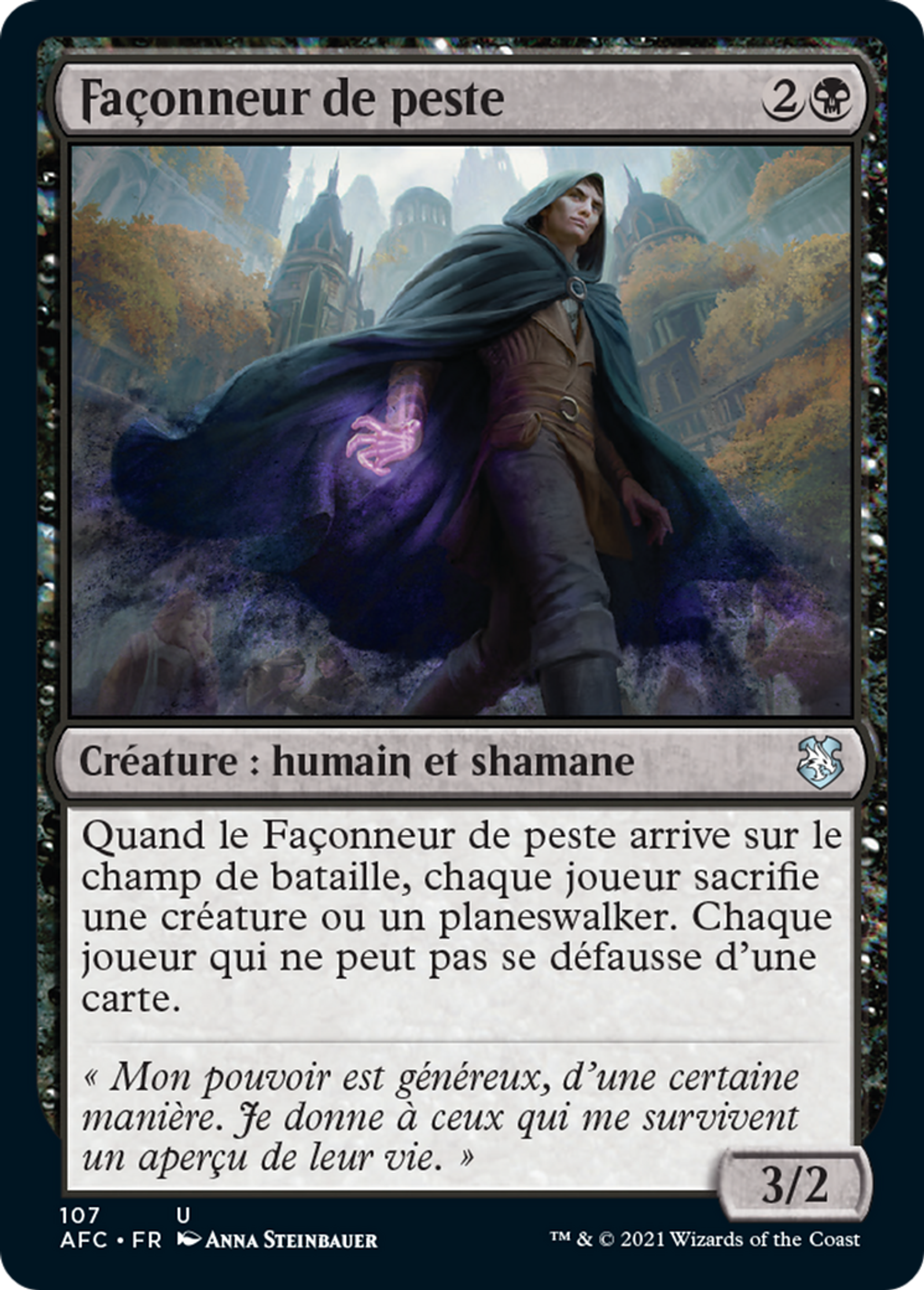 Façonneur de peste — Forgotten Realms Commander — Magic: The Gathering
