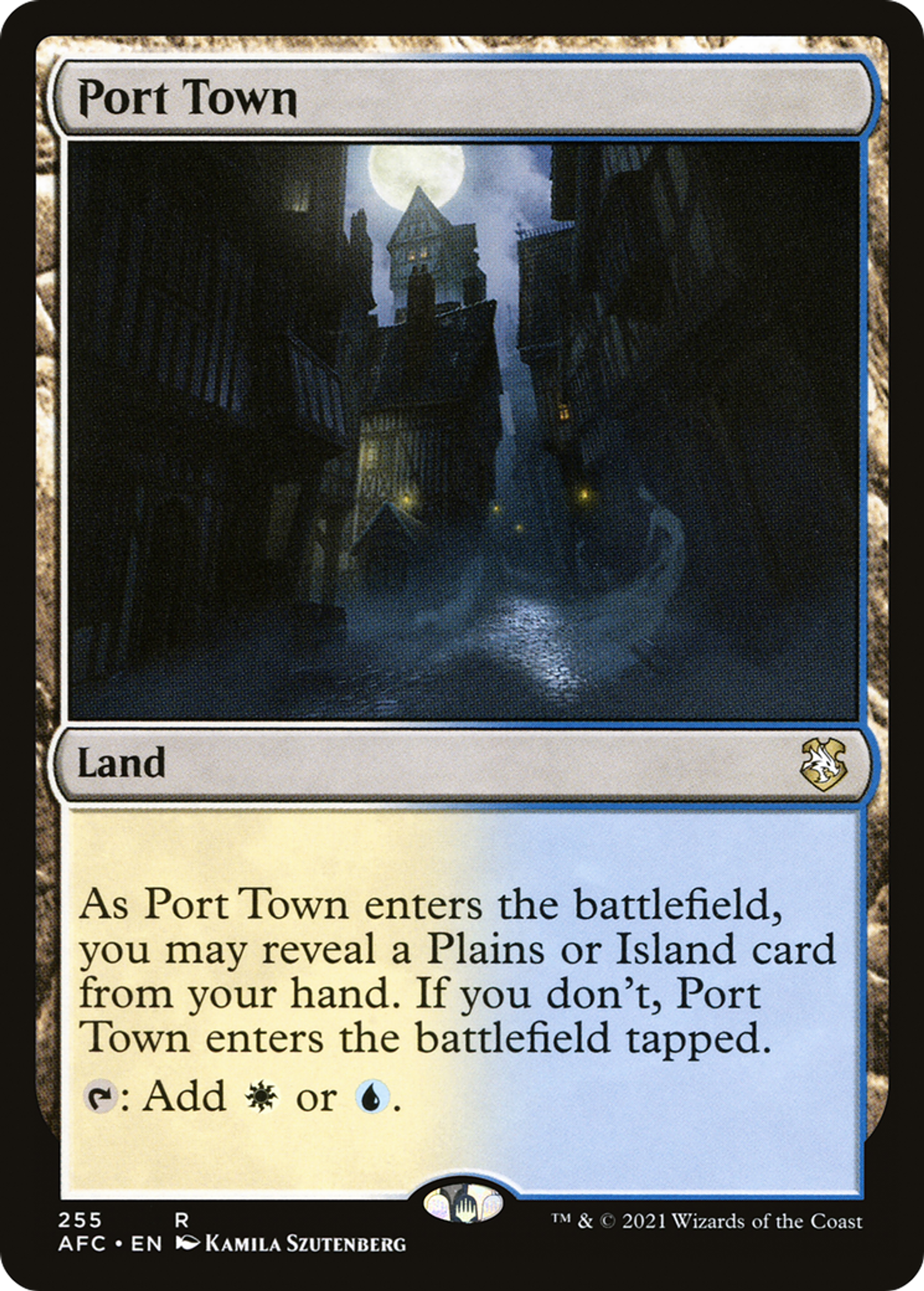 Port Town — Forgotten Realms Commander — Magic: The Gathering