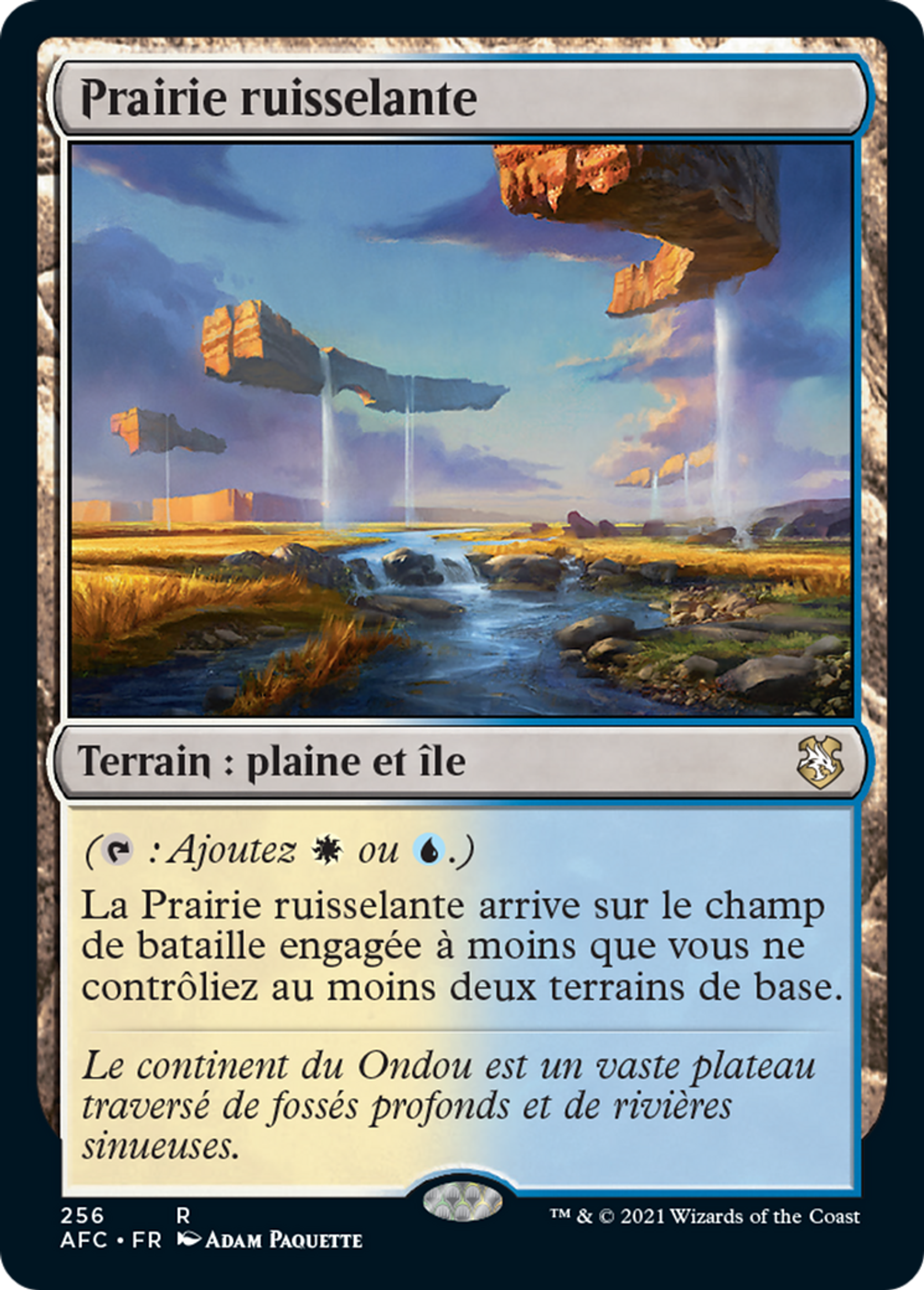 Prairie ruisselante — Forgotten Realms Commander — Magic: The Gathering