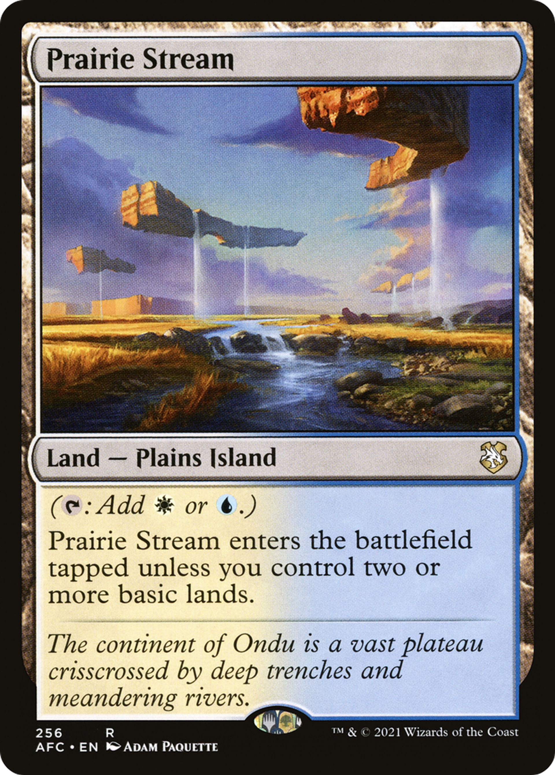 Prairie Stream — Forgotten Realms Commander — Magic: The Gathering