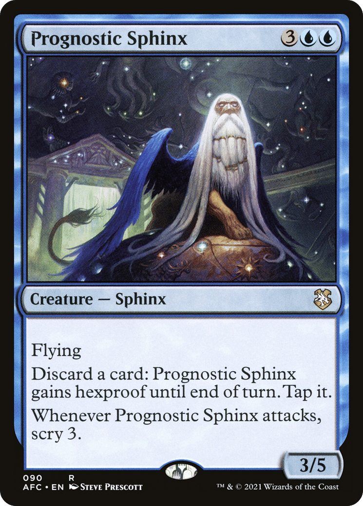 Prognostic Sphinx — Forgotten Realms Commander — Magic: The Gathering