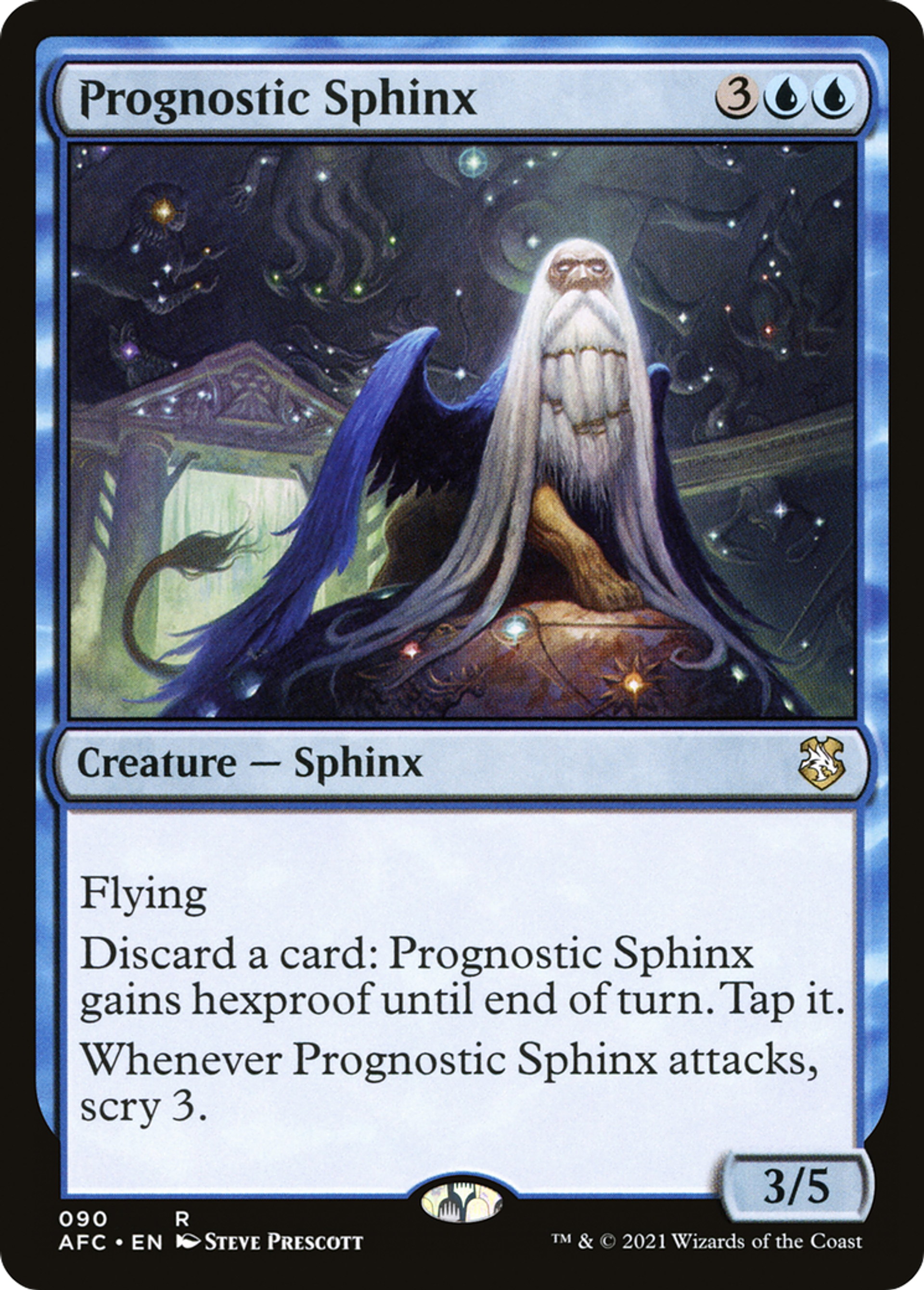 Prognostic Sphinx — Forgotten Realms Commander — Magic: The Gathering