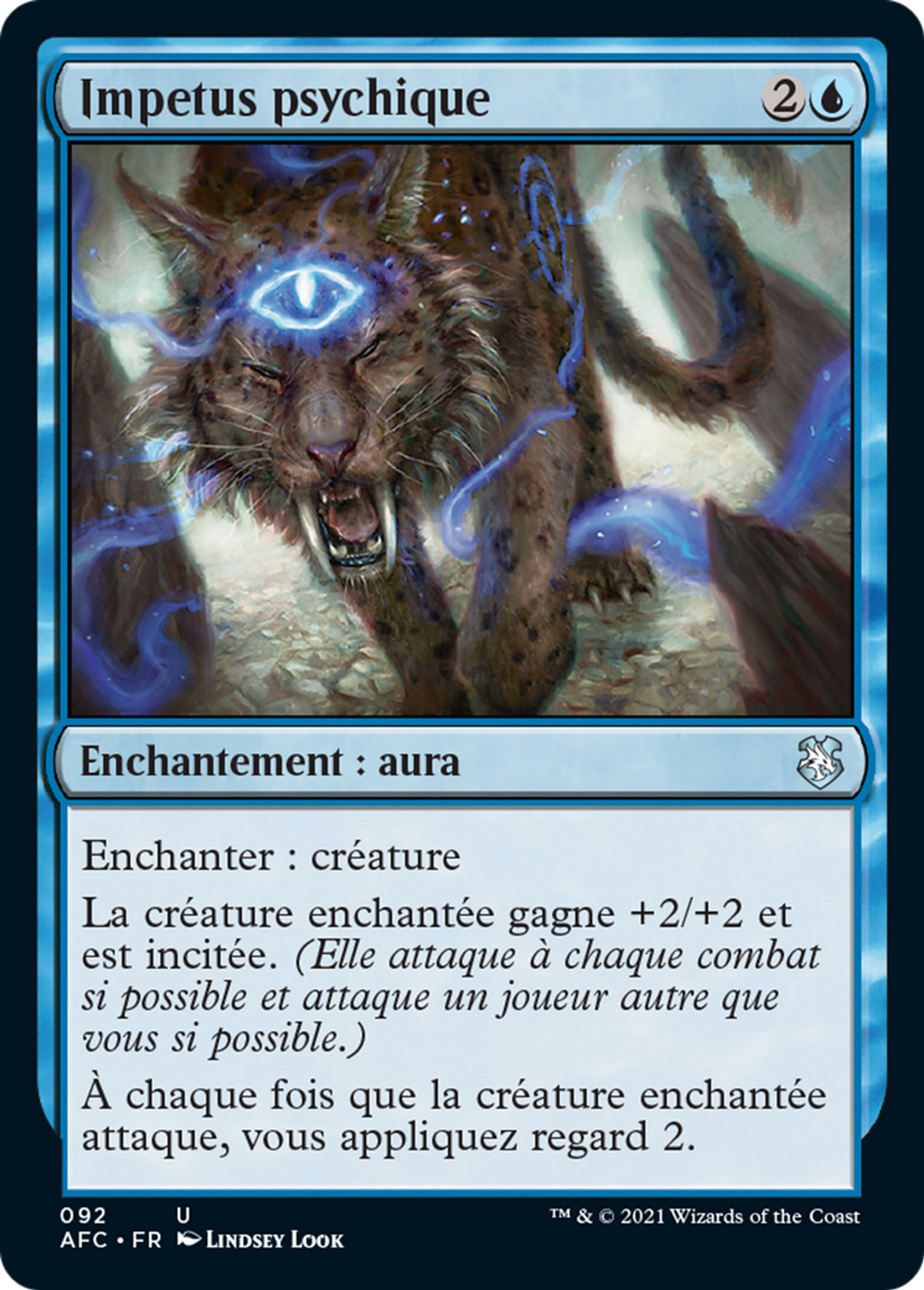 Impetus psychique — Forgotten Realms Commander — Magic: The Gathering