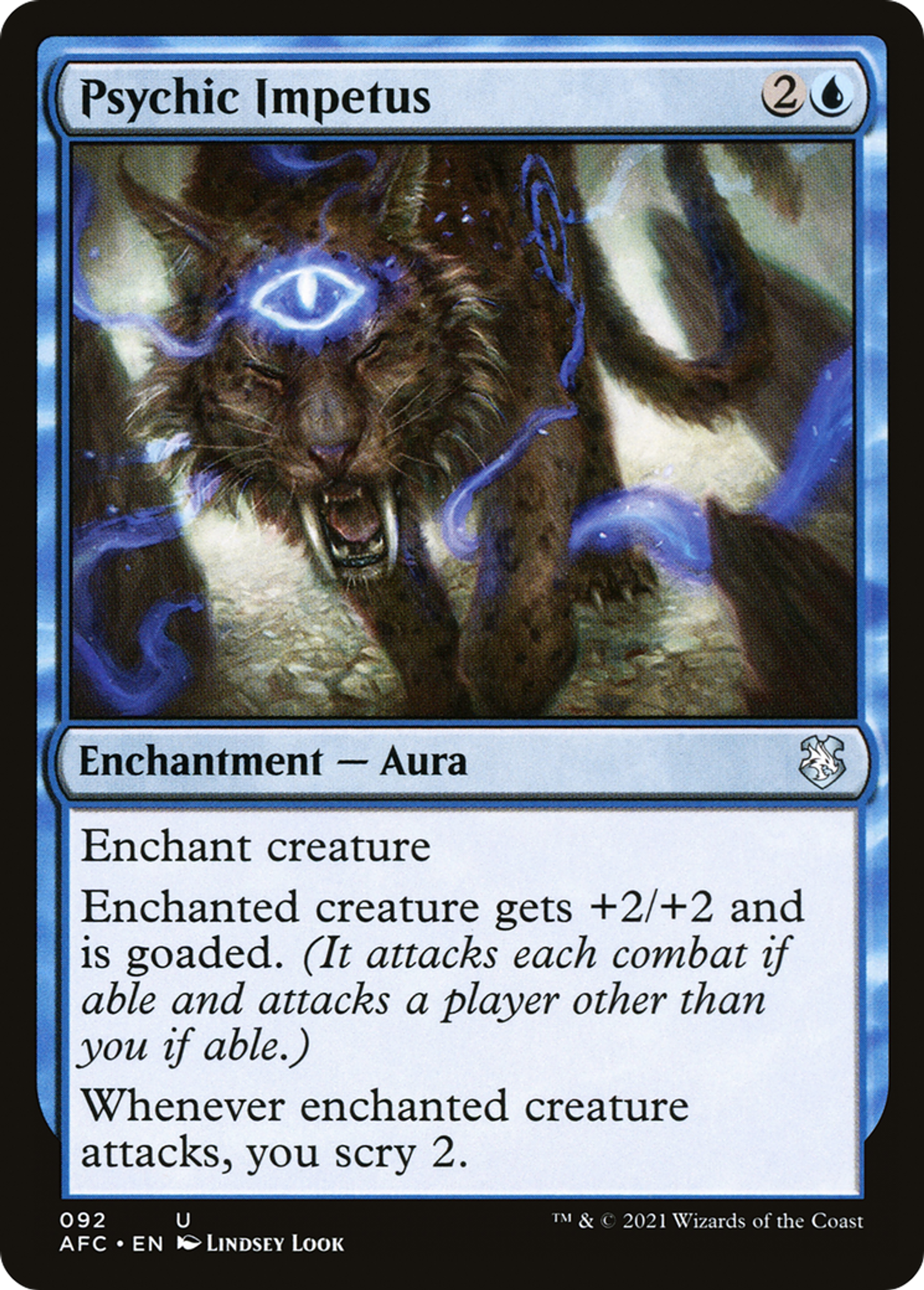 Psychic Impetus — Forgotten Realms Commander — Magic: The Gathering