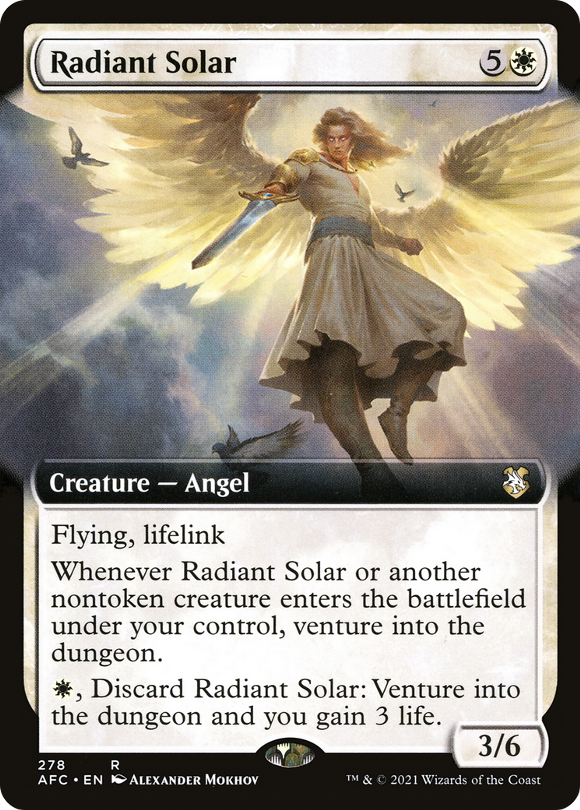 Radiant Solar — Forgotten Realms Commander — Magic: The Gathering