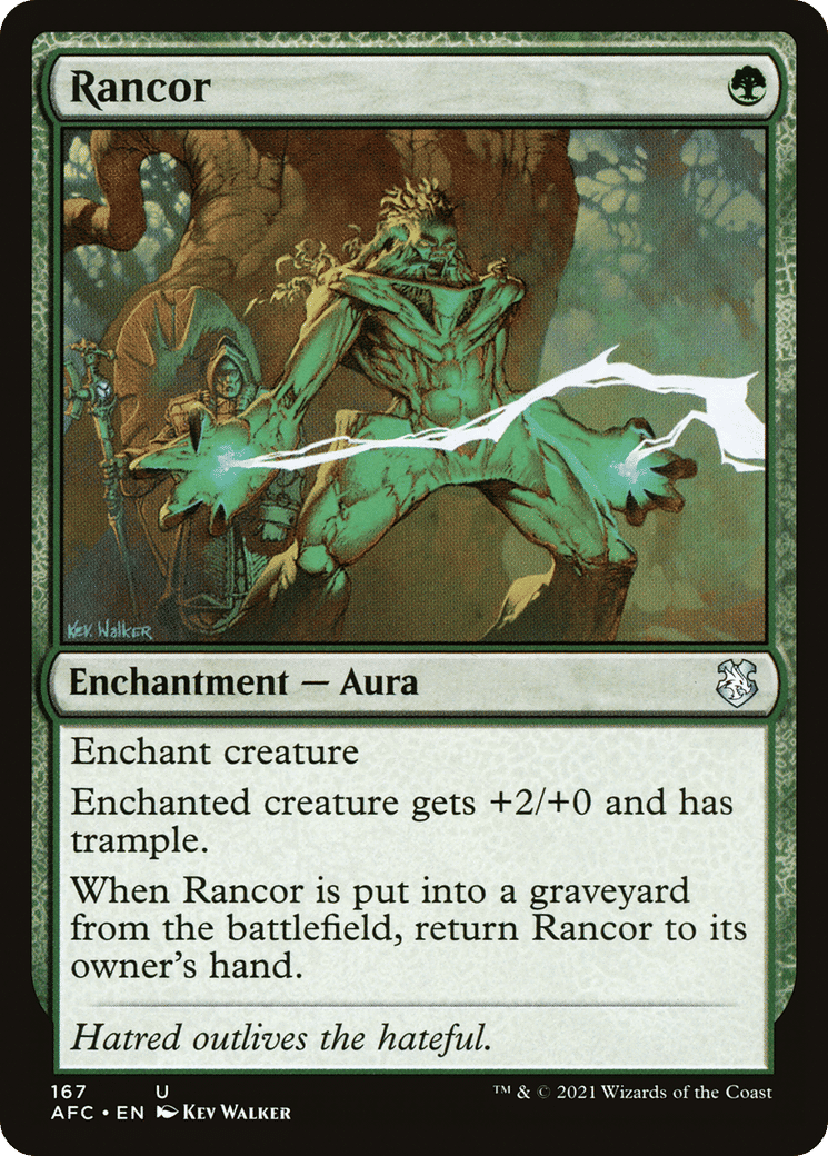 Rancor — Forgotten Realms Commander — Magic: The Gathering