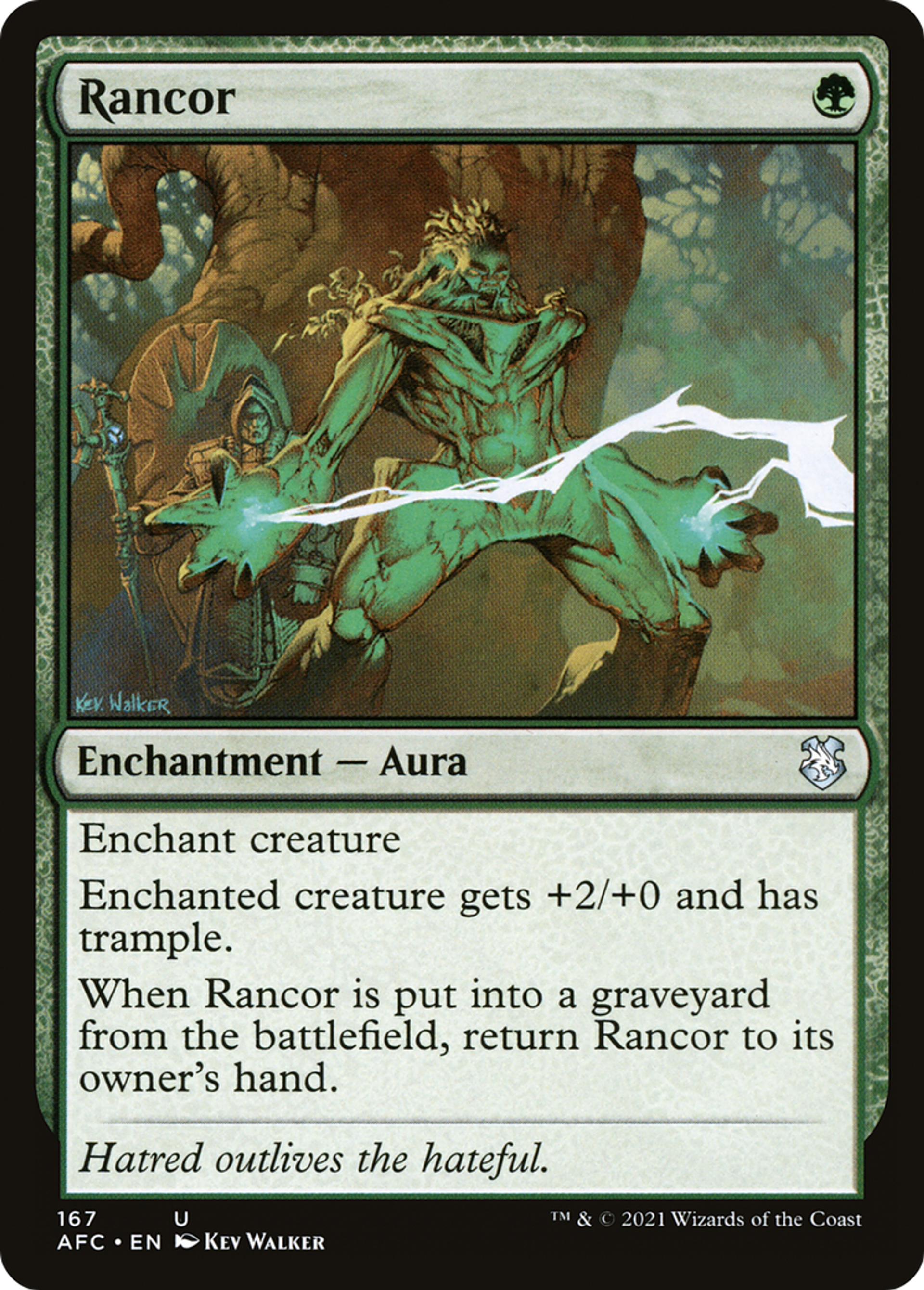 Rancor — Forgotten Realms Commander — Magic: The Gathering