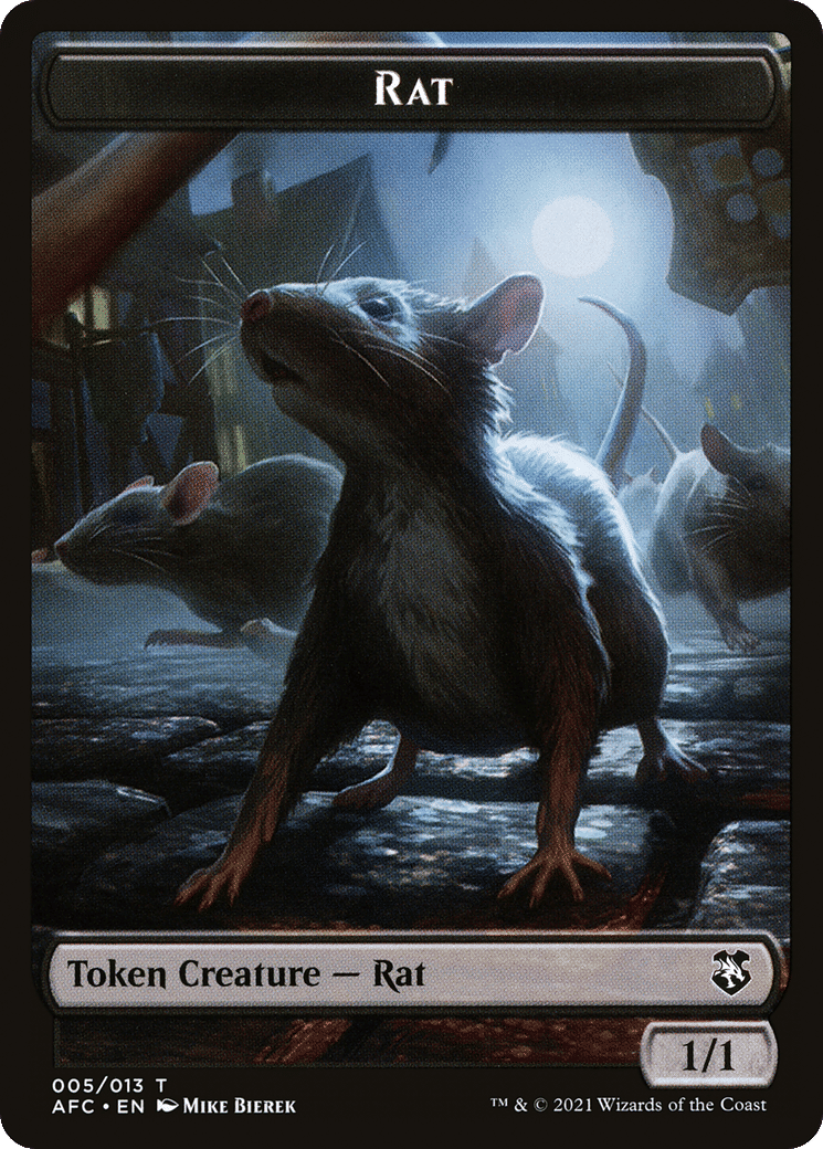 Rat — Forgotten Realms Commander — Magic: The Gathering