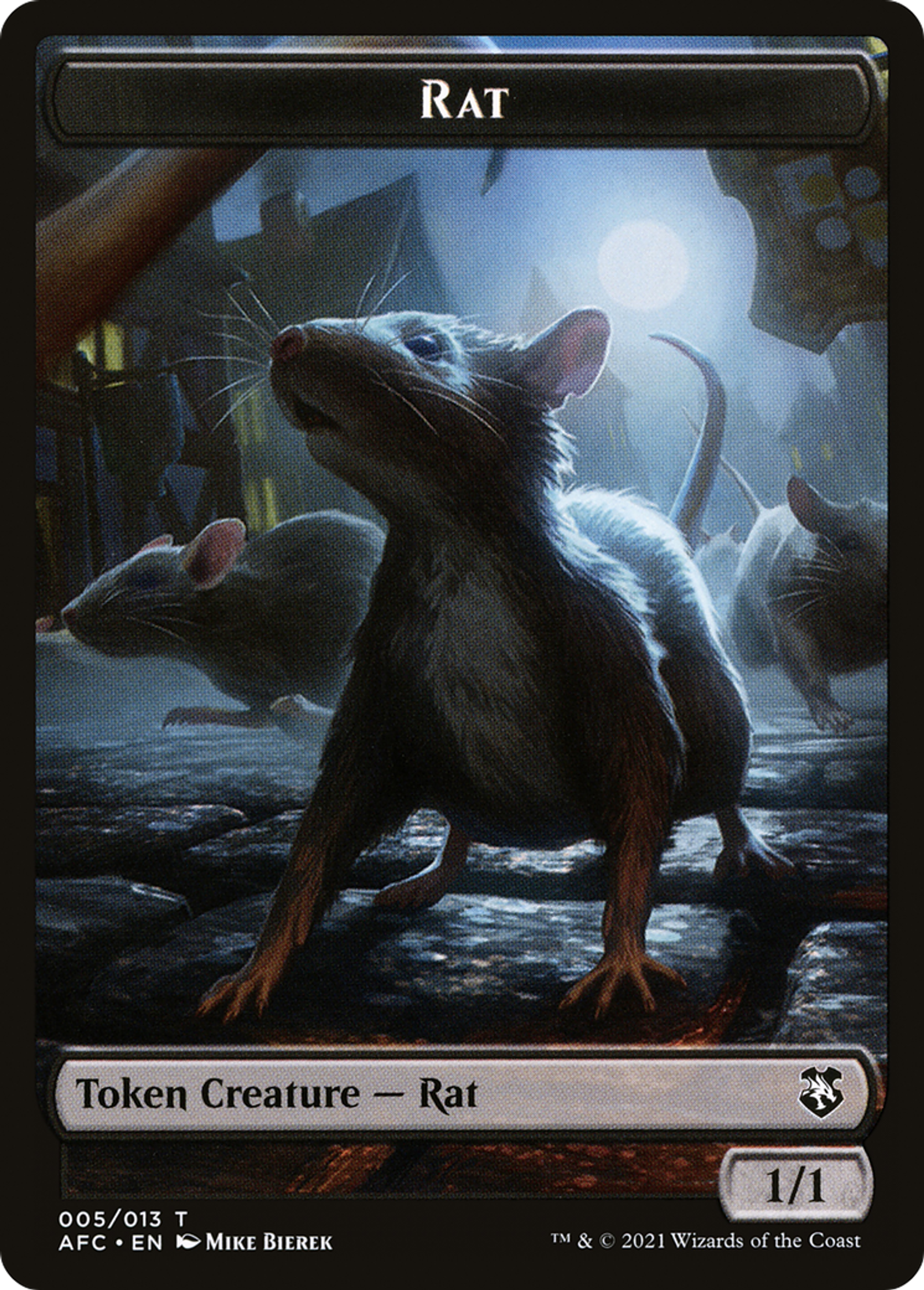 Rat — Forgotten Realms Commander — Magic: The Gathering