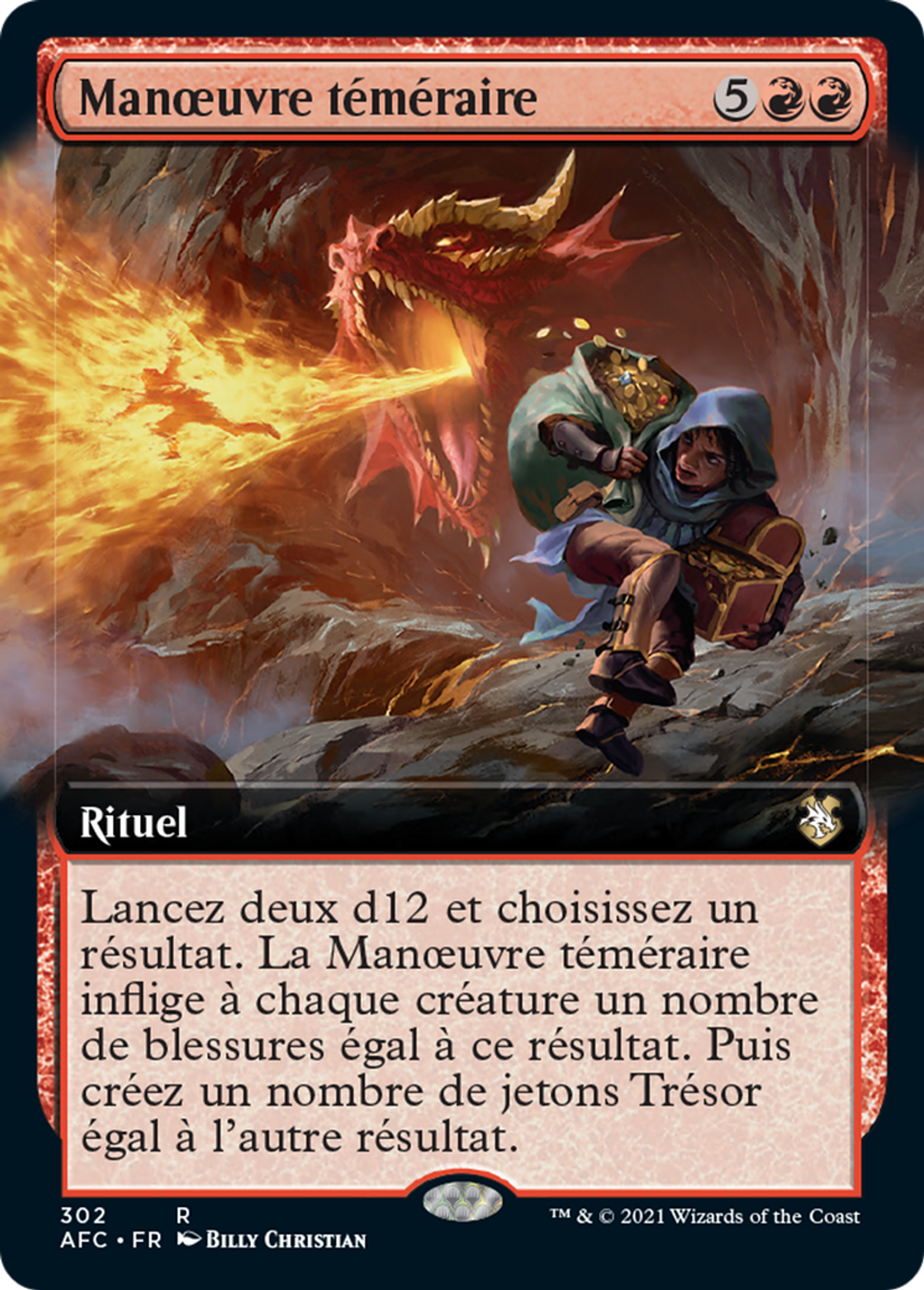Manœuvre téméraire — Forgotten Realms Commander — Magic: The Gathering