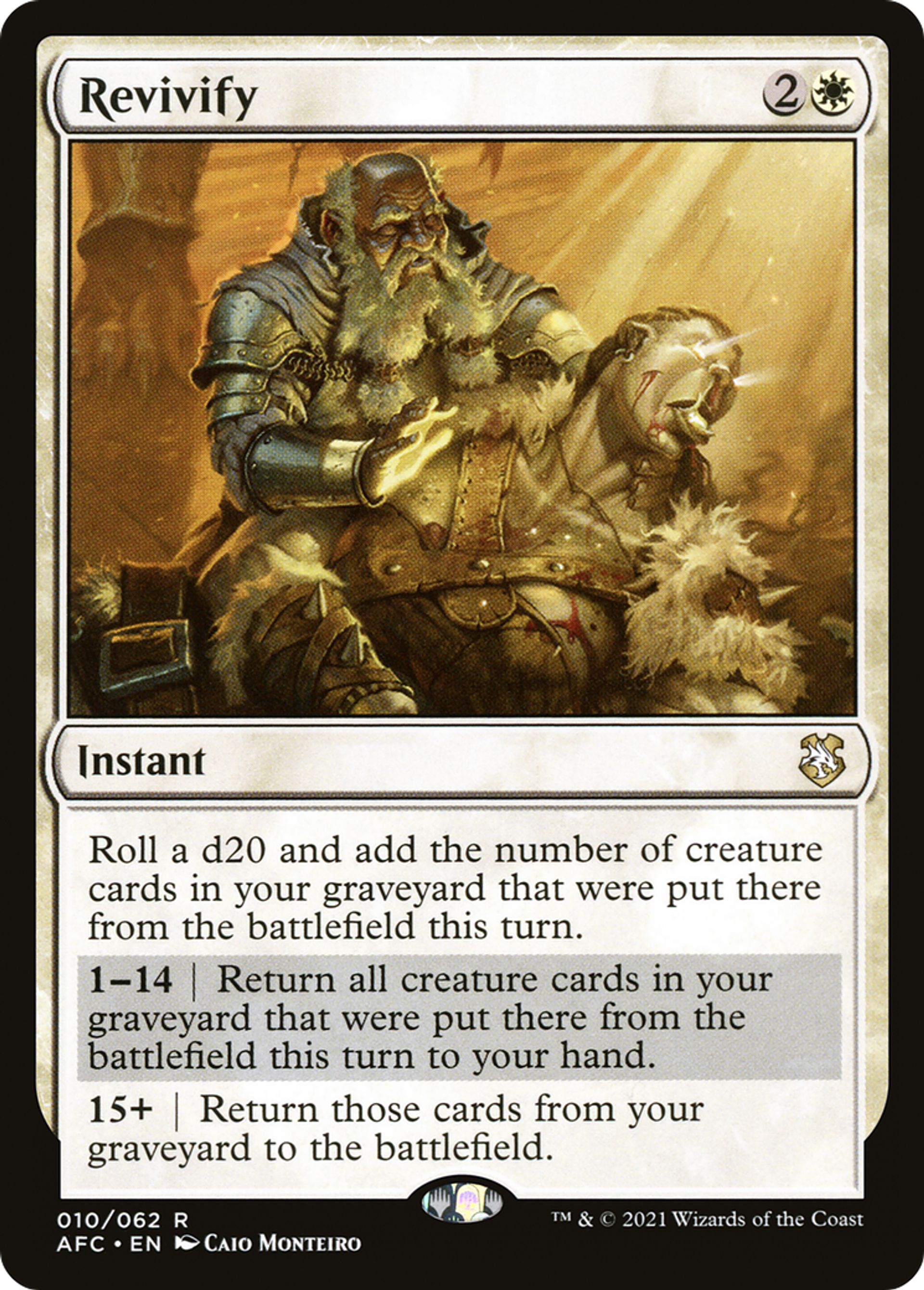 Revivify — Forgotten Realms Commander — Magic: The Gathering