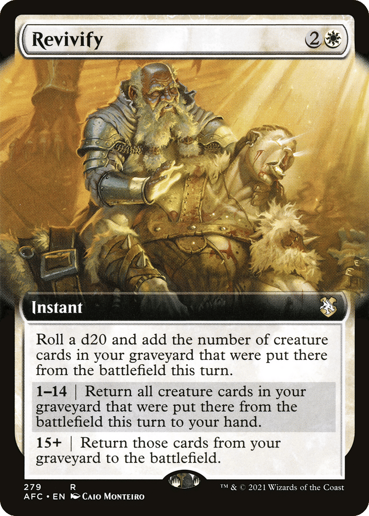 Revivify — Forgotten Realms Commander — Magic: The Gathering